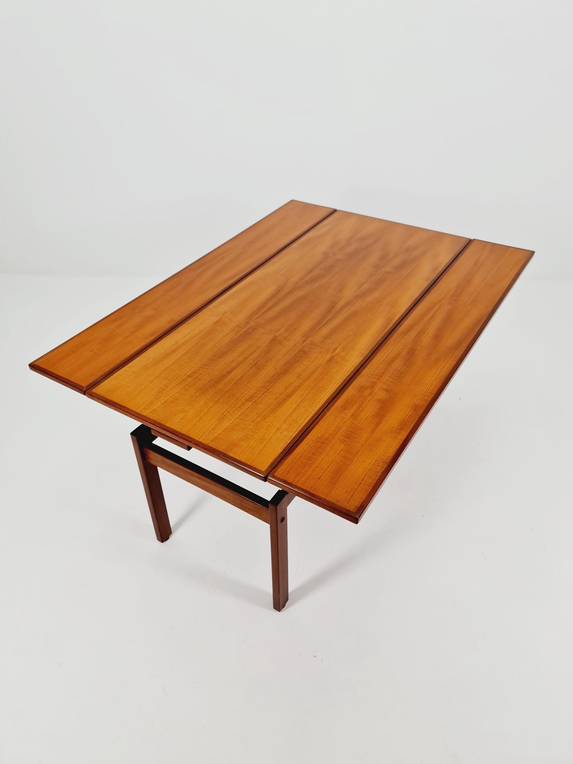 Swedish Teak Coffee Table Elvator by Erik Wortz For Ikea 1960s