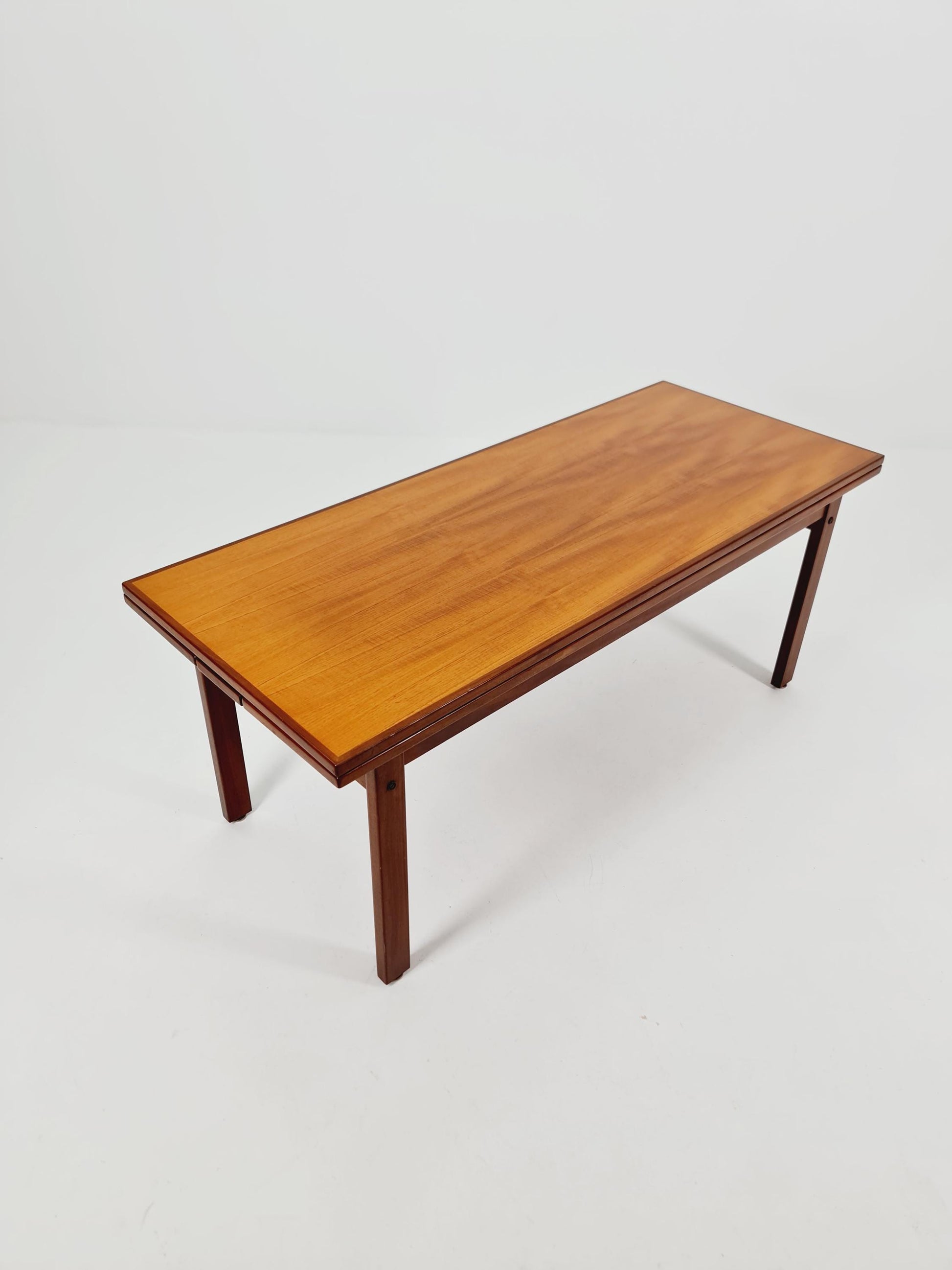 Swedish Teak Coffee Table Elvator by Erik Wortz For Ikea 1960s