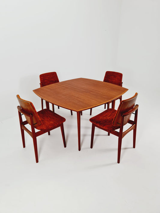 XXL Dining Table By H.W Klein for Bramin ,FEB 1957s
