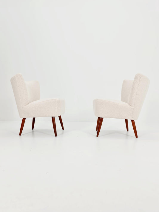 Midcentury German Cocktail Chair Rockabilly Set of 2 ,1950s