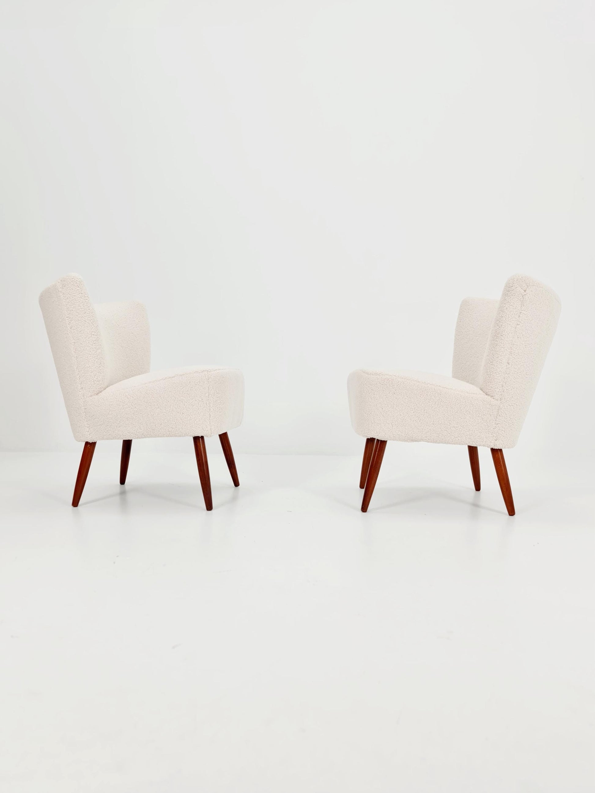 Midcentury German Cocktail Chair Rockabilly Set of 2 ,1950s