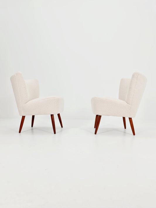 Midcentury German Cocktail Chair Rockabilly Set of 2 ,1950s