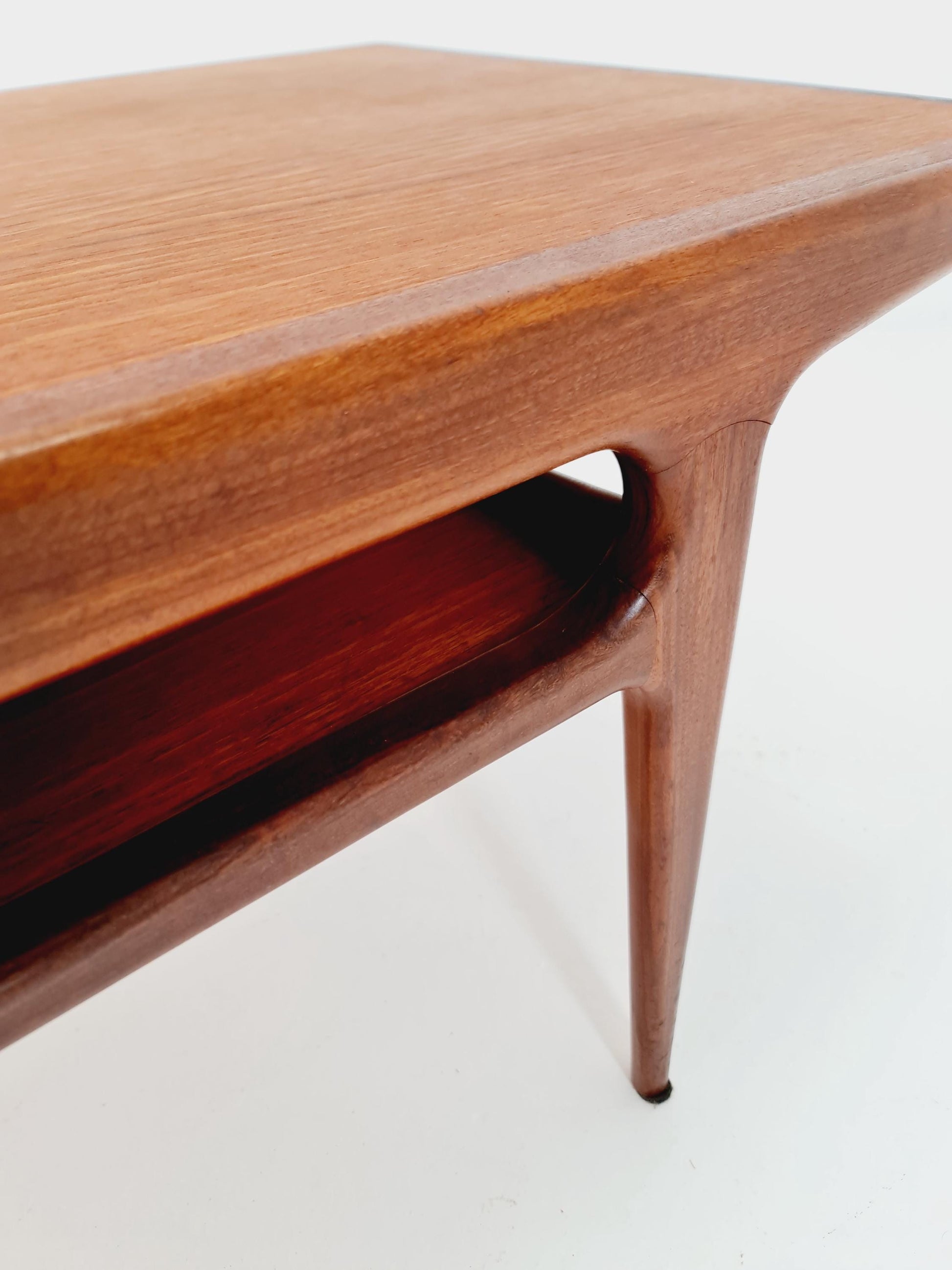 Danish Teak Coffee Table by Johannes Andersen , 1960s