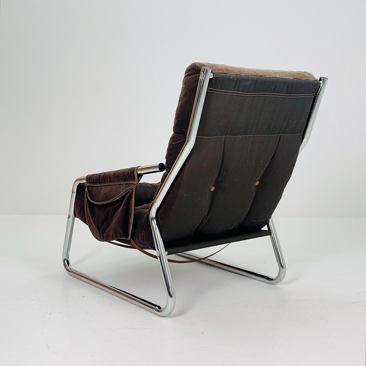 Mid century lounge chair By Gillis Lundgren Ikea Hoss Sweden 1970s