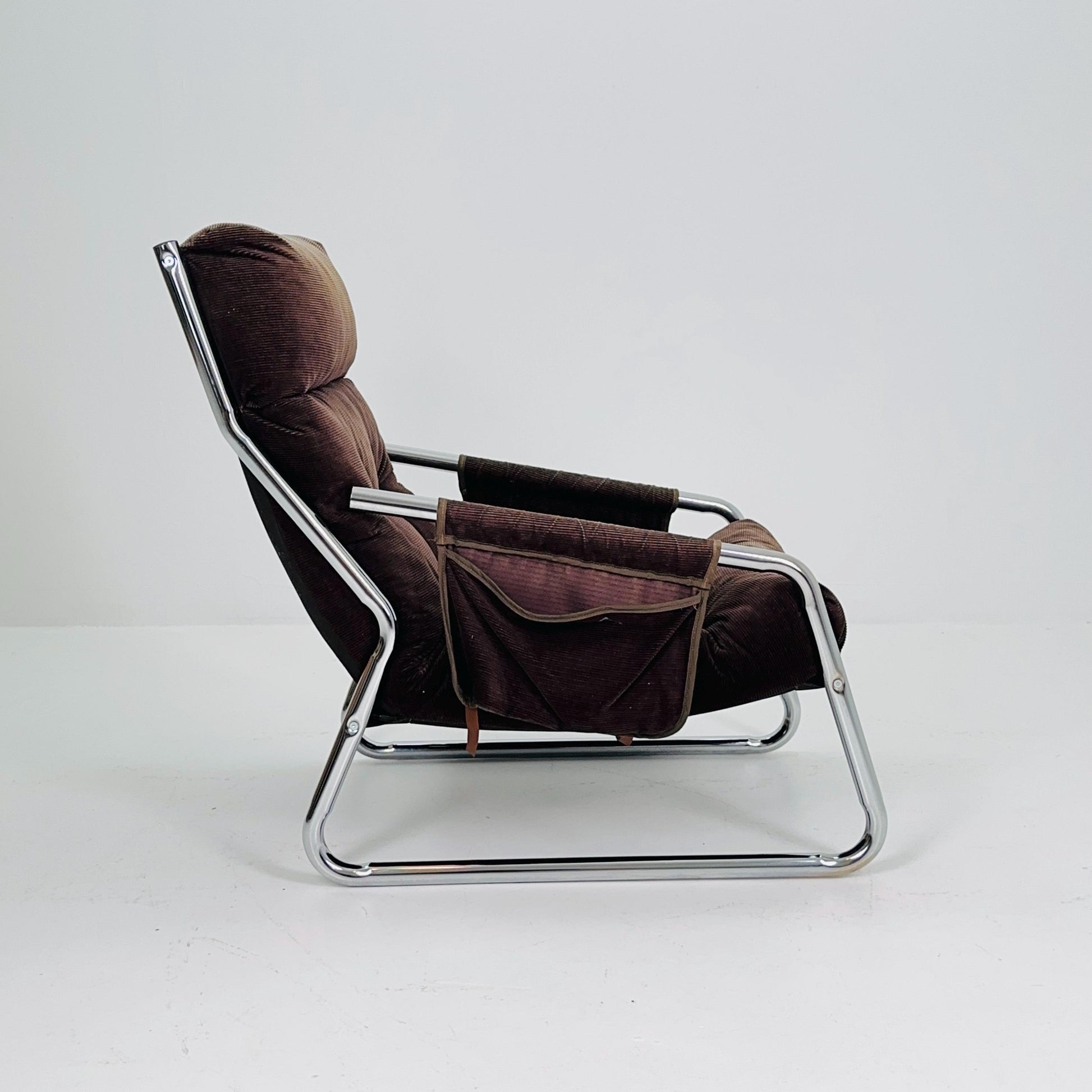 Mid century lounge chair By Gillis Lundgren Ikea Hoss Sweden 1970s