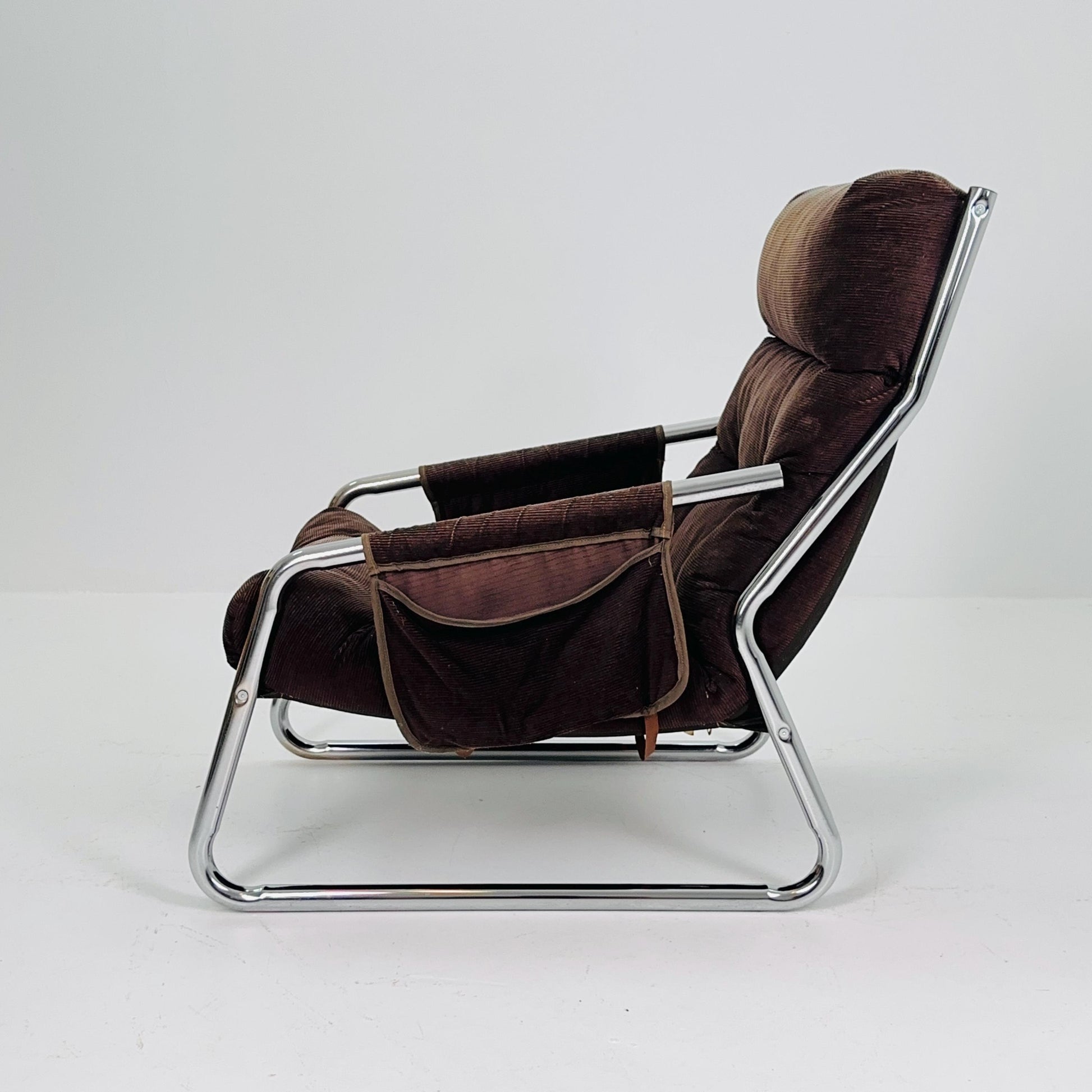Mid century lounge chair By Gillis Lundgren Ikea Hoss Sweden 1970s