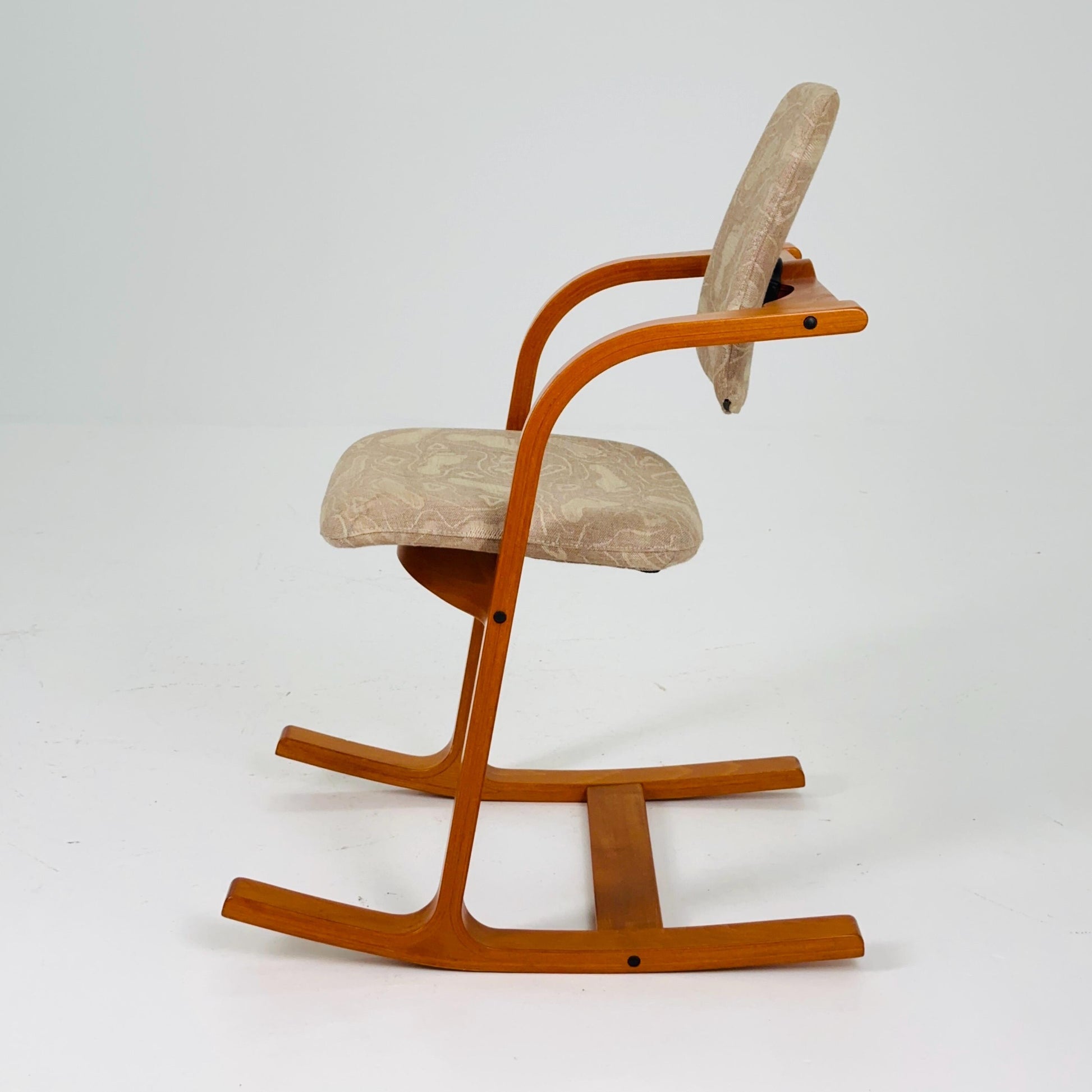 Mid century rocking chair by Peter Opsvik for Stokke 1980s Norway