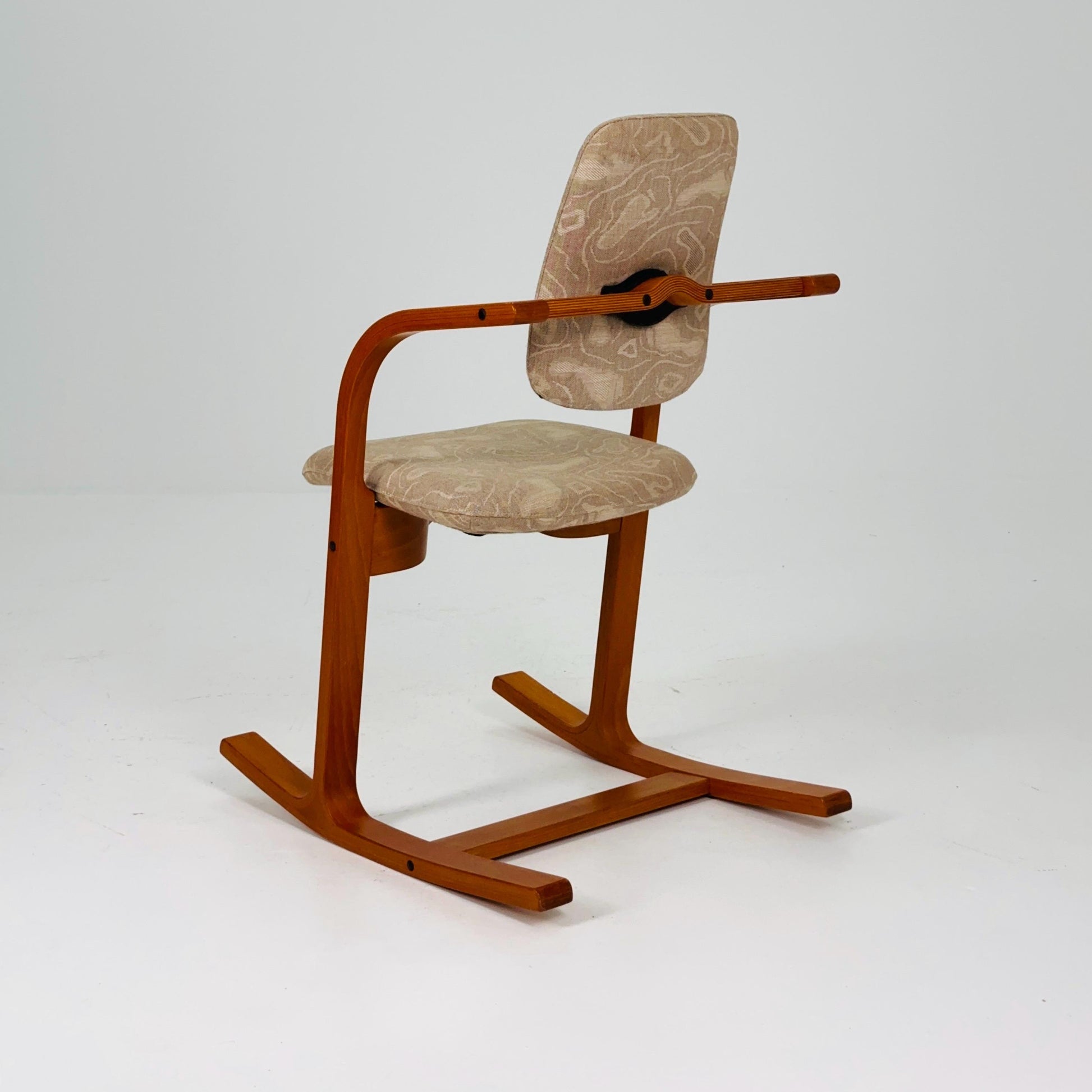 Mid century rocking chair by Peter Opsvik for Stokke 1980s Norway