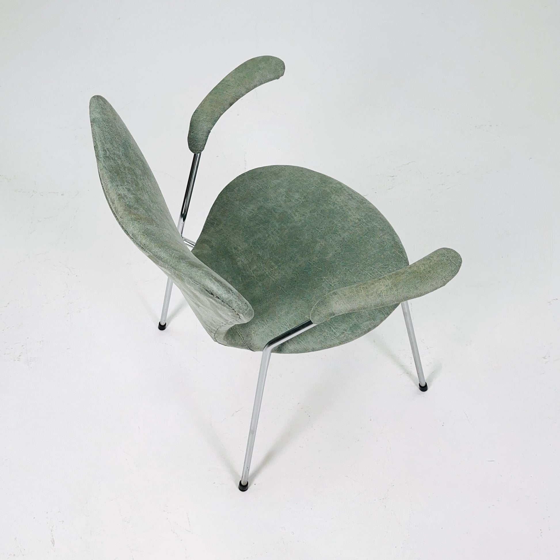 Rare Arne Jacobsen 3207 Armchair “The Seven Chair” for Fritz Hansen, Denmark, 1960s