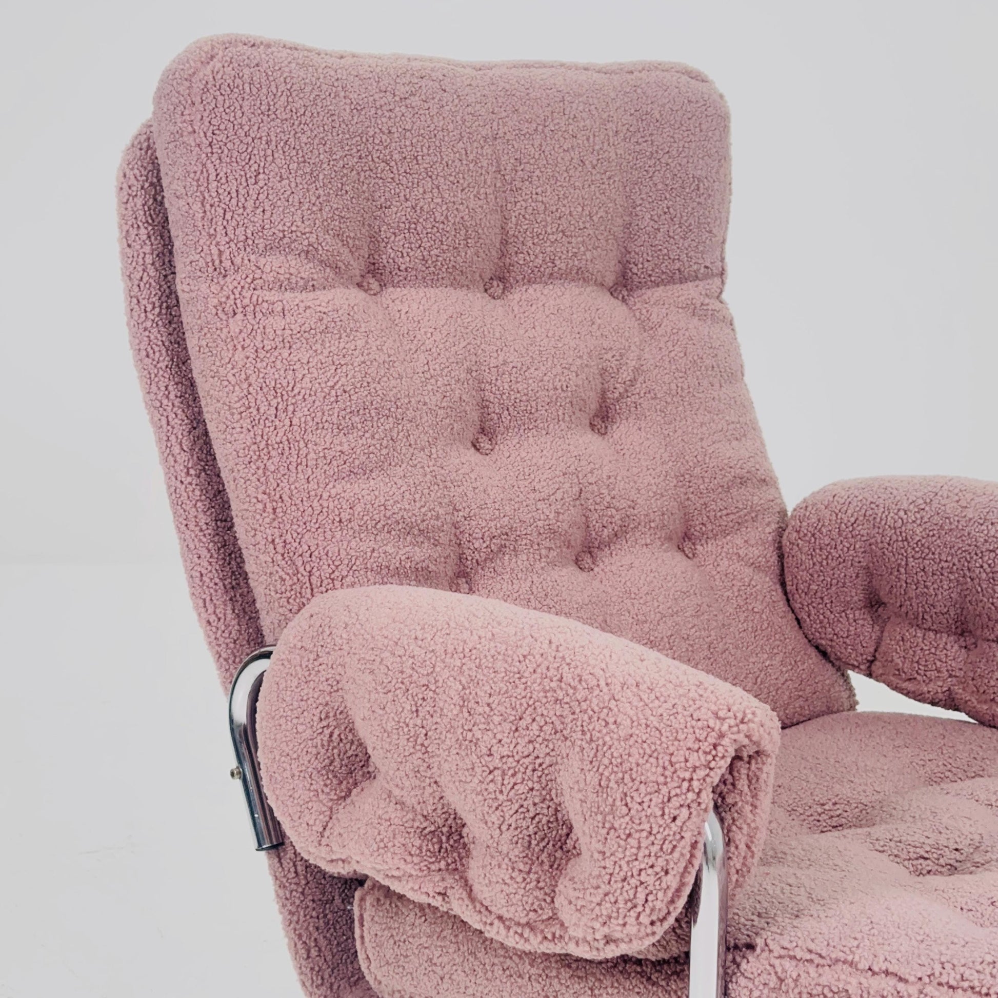 Mid century Bruno Mathsson Swivel Lounge Chair for DUX, 1960s Sweden