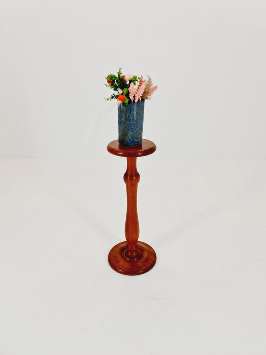 Vintage solid teak plant stand Denmark 1960