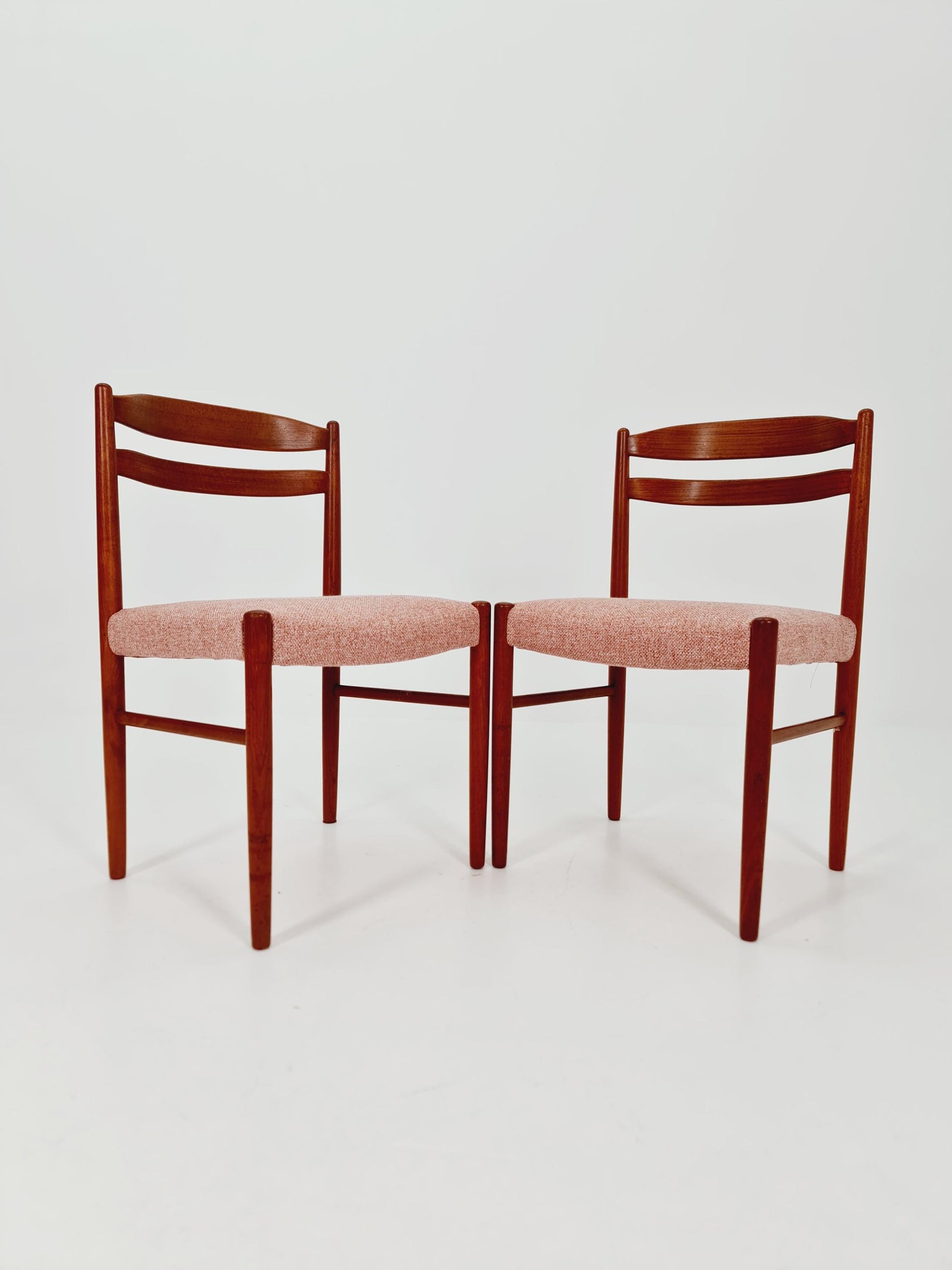 Swedish teak dining chairs by Carl Ekström for Albin Johansson 1960s, set of 2