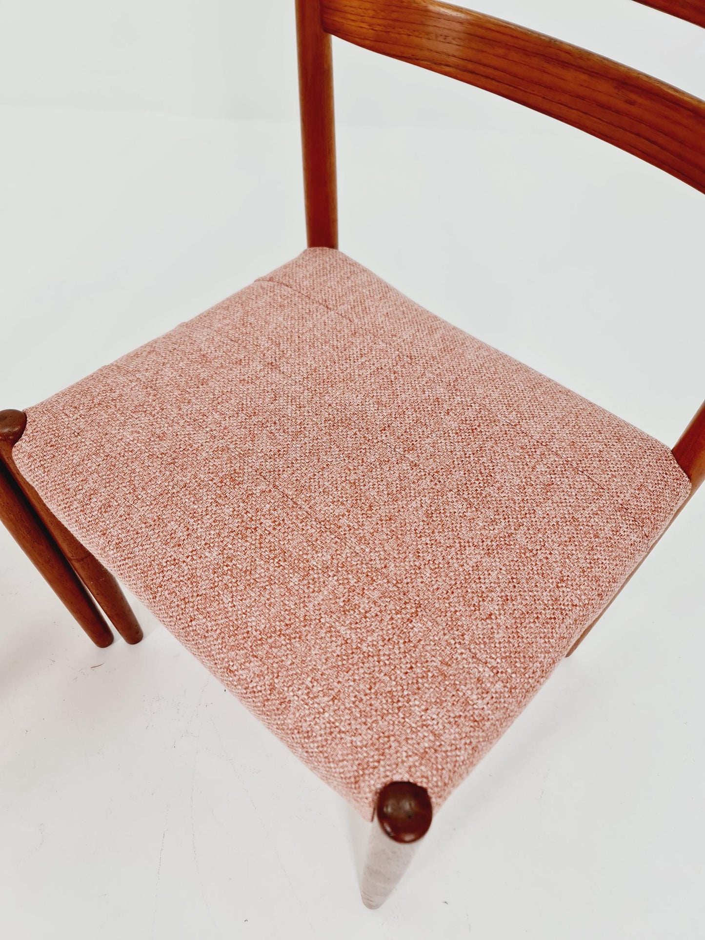 Swedish teak dining chairs by Carl Ekström for Albin Johansson 1960s, set of 2