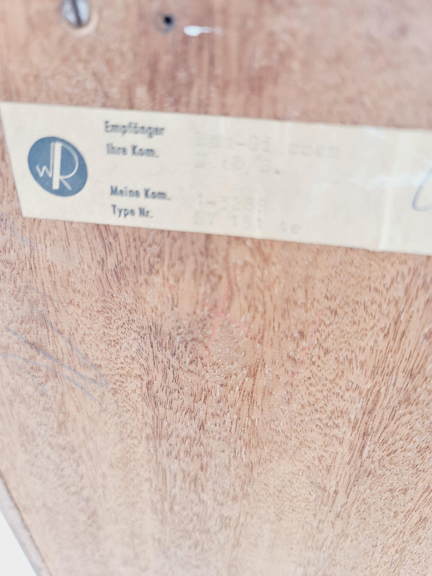 Mid century Modern German teak sideboard by Wilhelm Renz möbel, 1960s