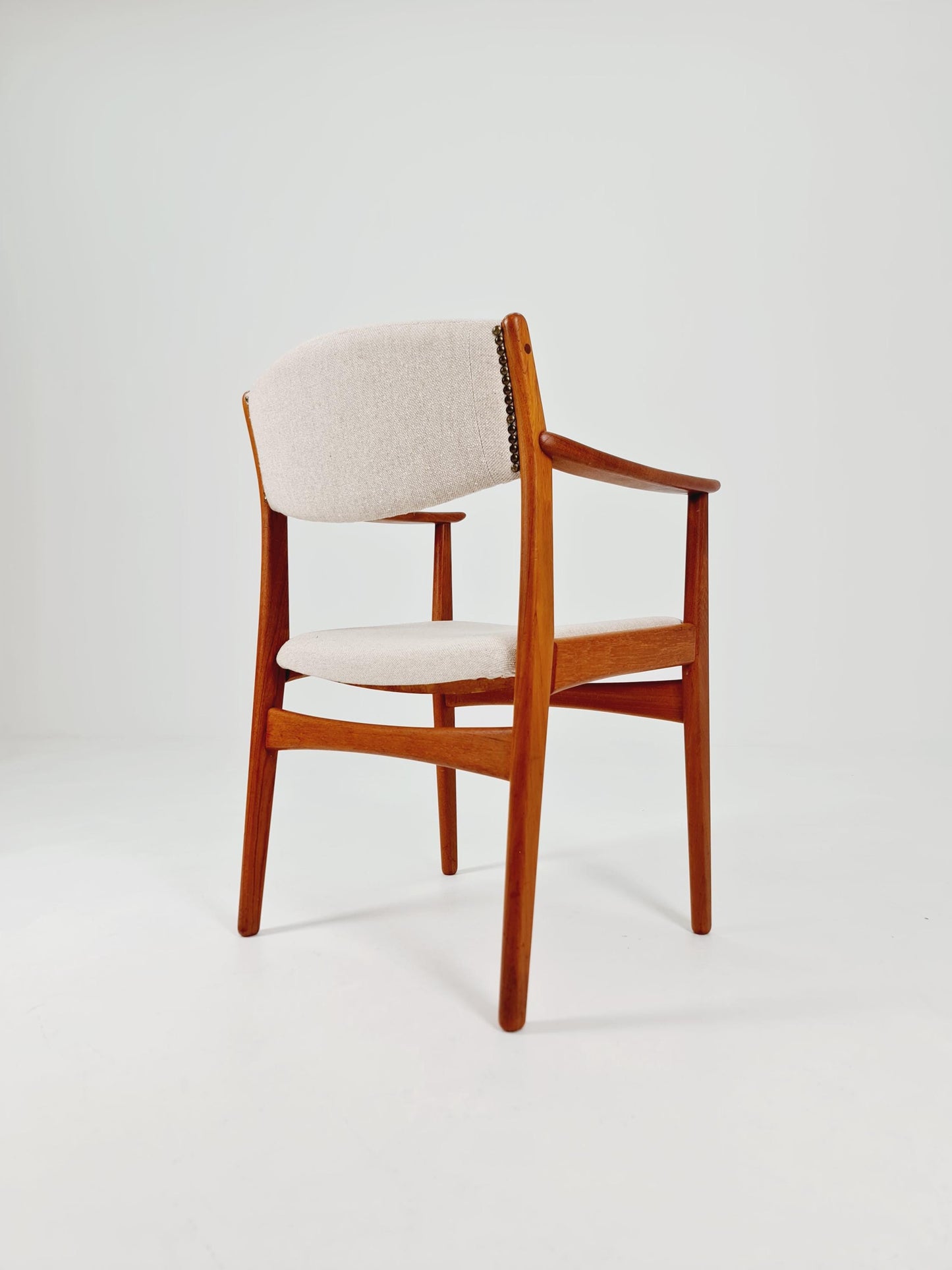 Rare Teak Armchair By Ekström For Johansson & Söner Sweden , 1960s