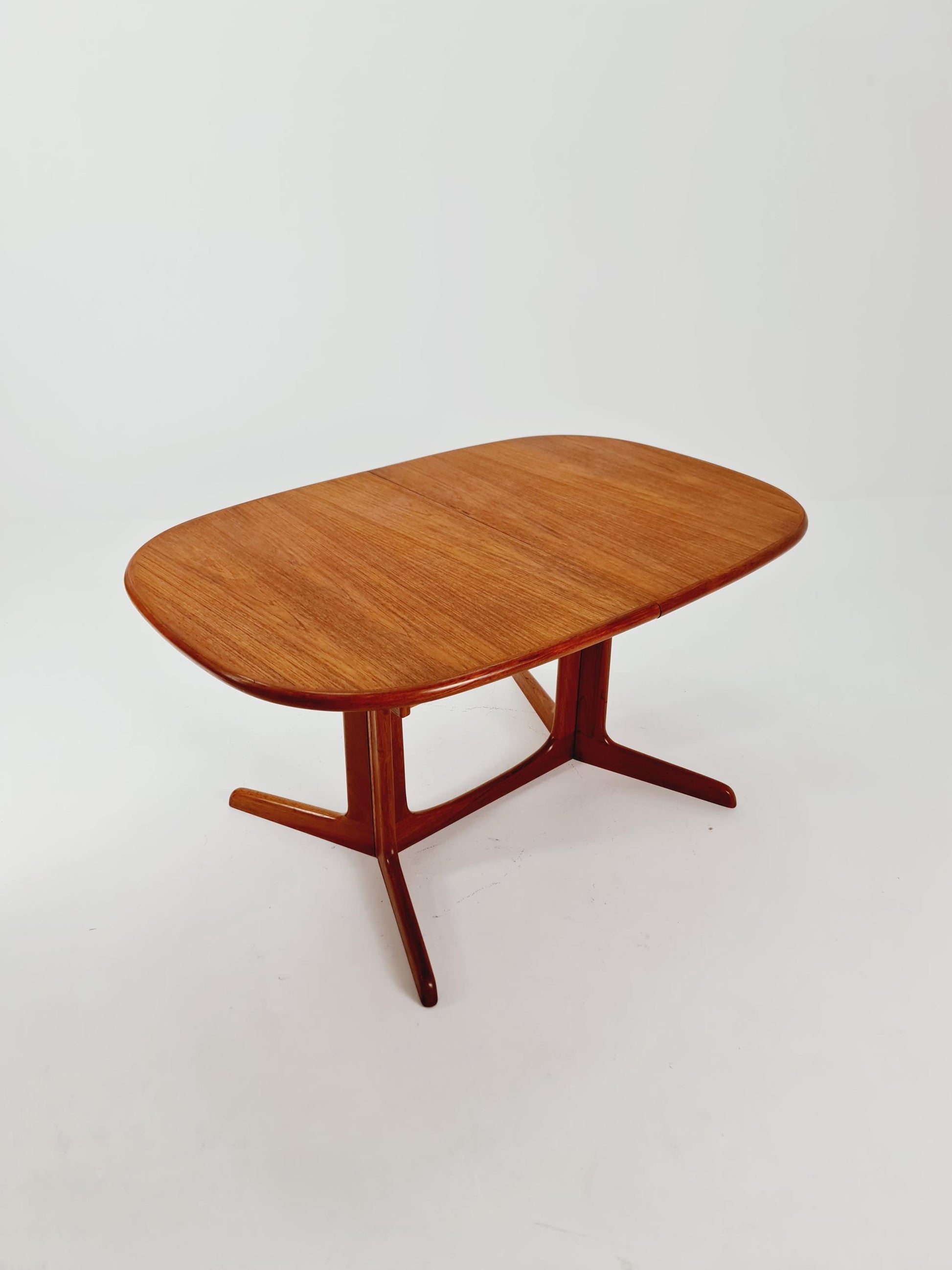 Vintage Danish Teak Oval Dining table by Gudme Möbelfabrik A/S , 1960s