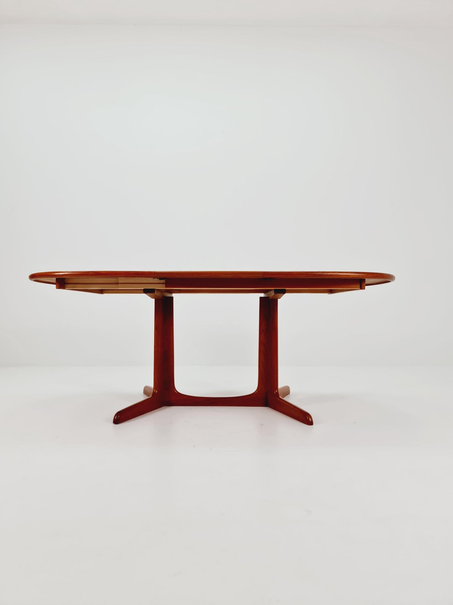 Vintage Danish Teak Oval Dining table by Gudme Möbelfabrik A/S , 1960s
