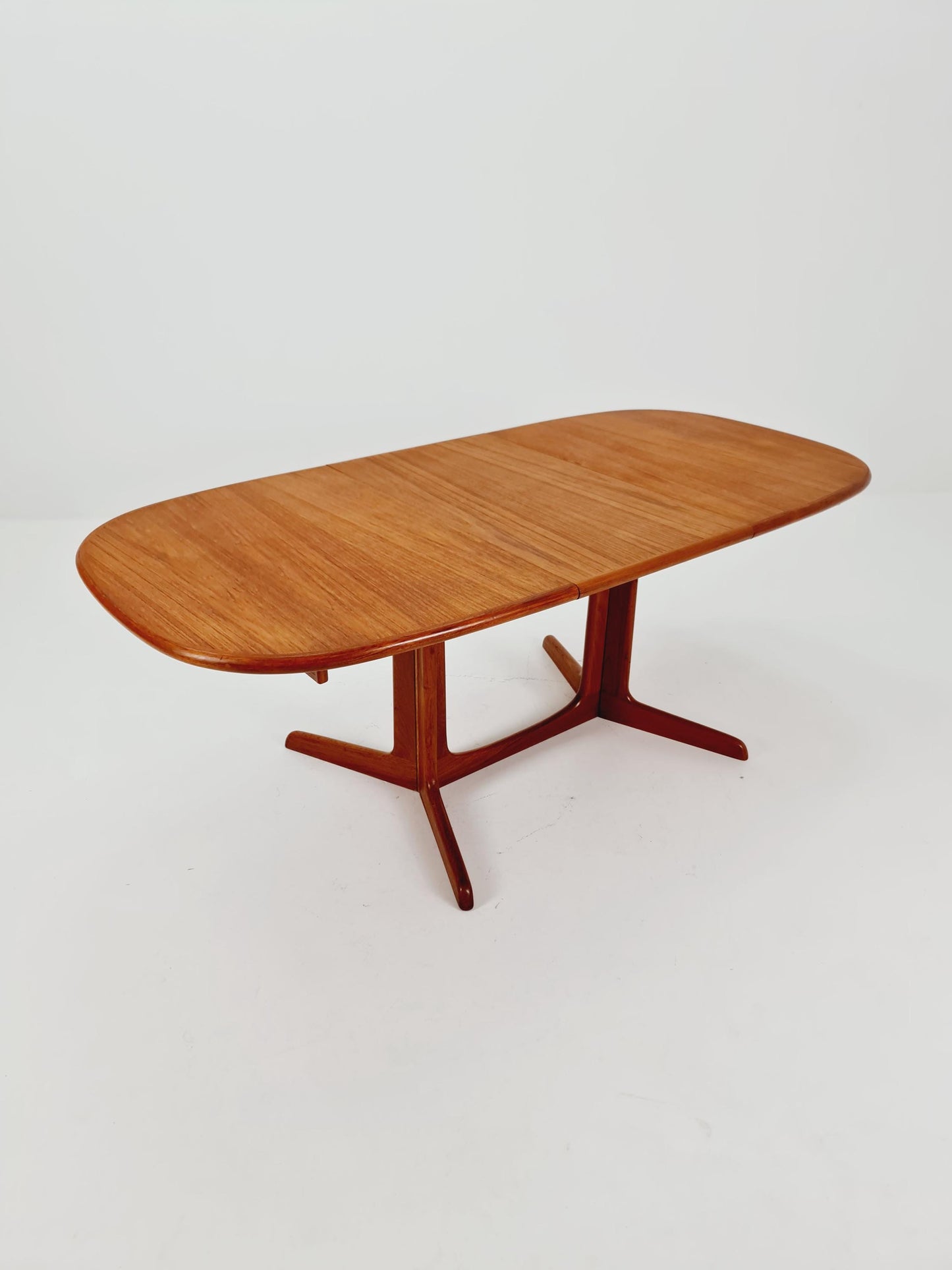 Vintage Danish Teak Oval Dining table by Gudme Möbelfabrik A/S , 1960s