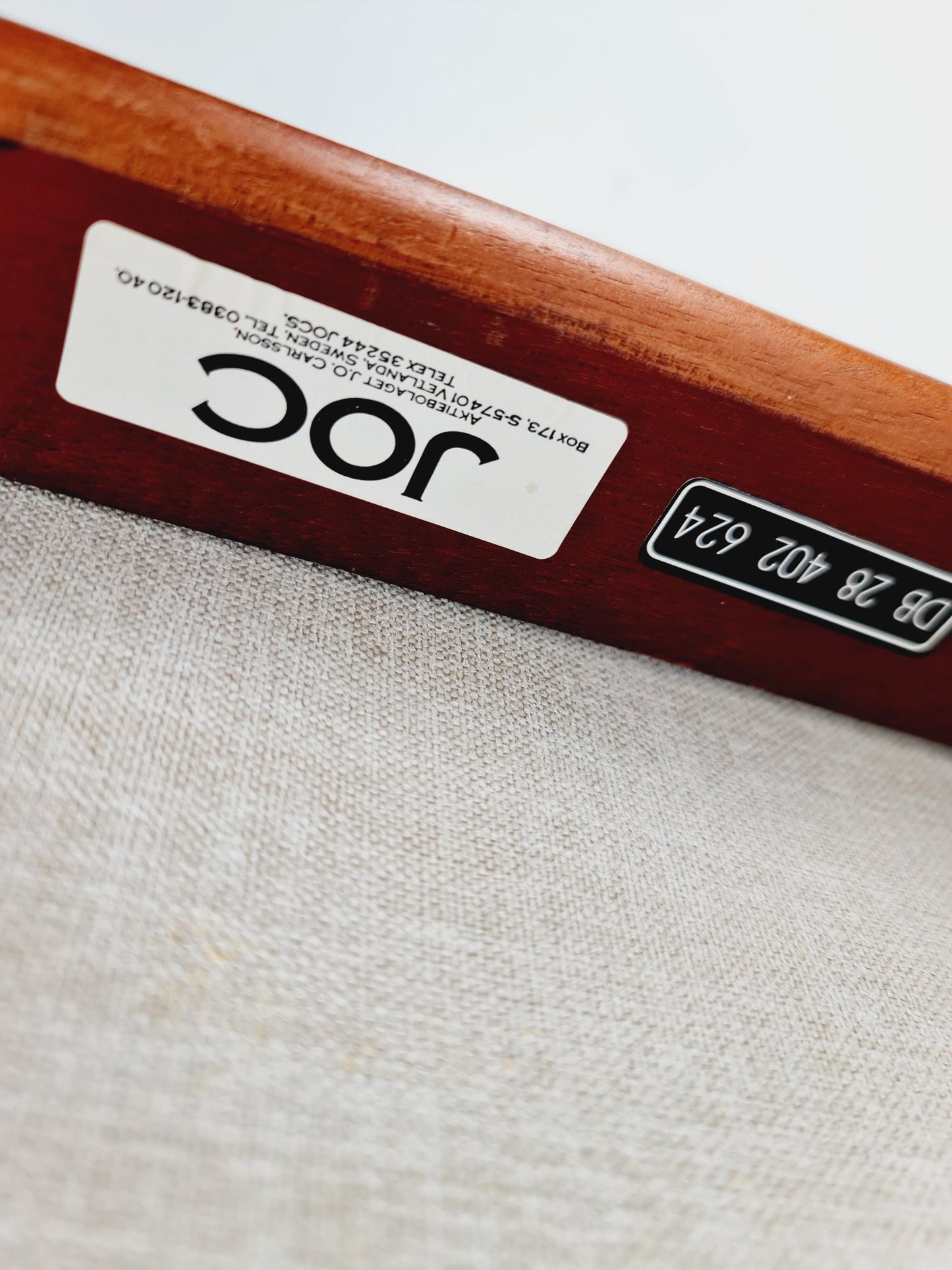 Mid century easy lounge chairs by Karl-Erik Ekselius For JOC Vetlanda Armchairs 1960s, Set of 2