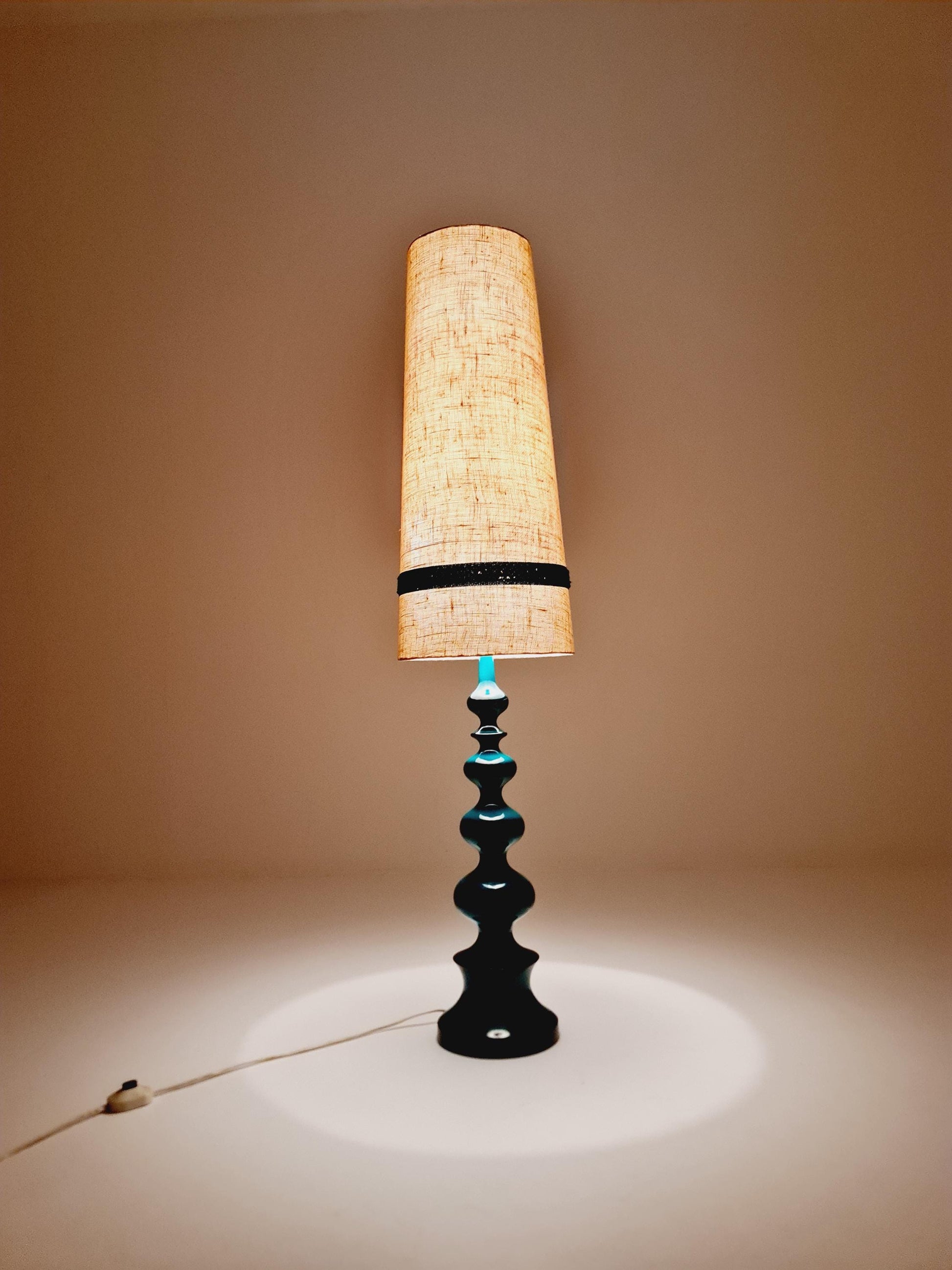 Rare Midcentury German floor lamp by Kaiser Leuchten , 1960s