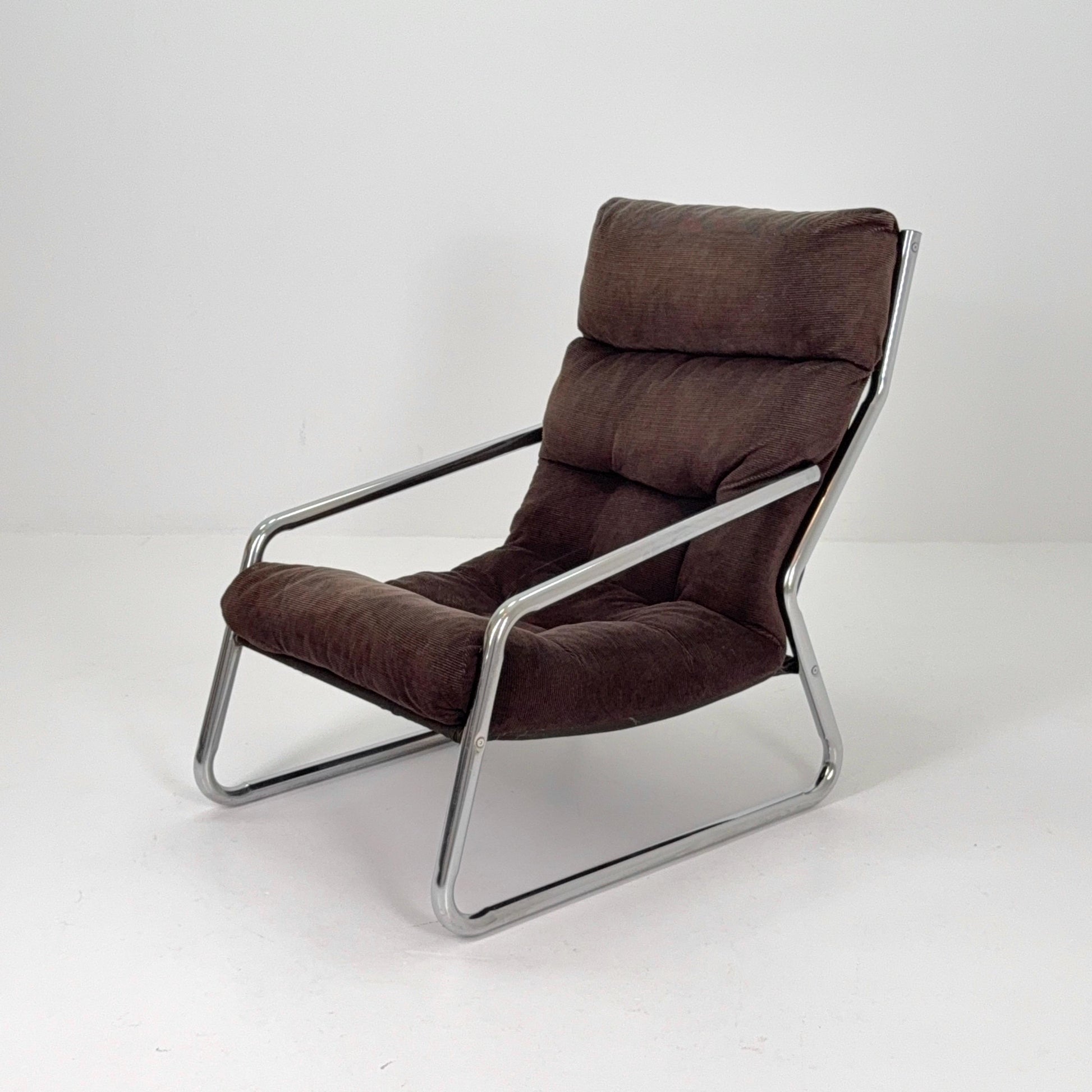 Mid century lounge chair By Gillis Lundgren Ikea Hoss Sweden 1970s