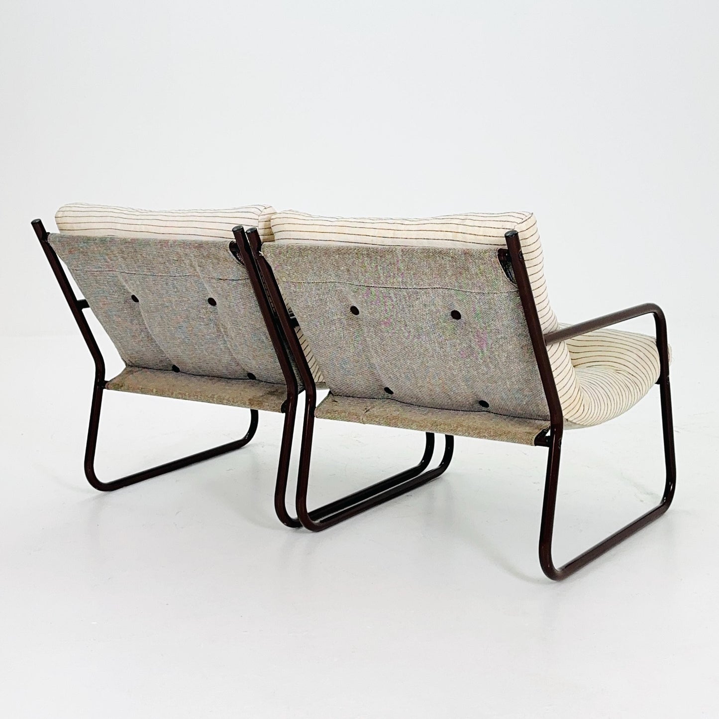 set of 2 Model Pixi Version lounge armchairs by Gillis Lundgren for Ikea, 1970s