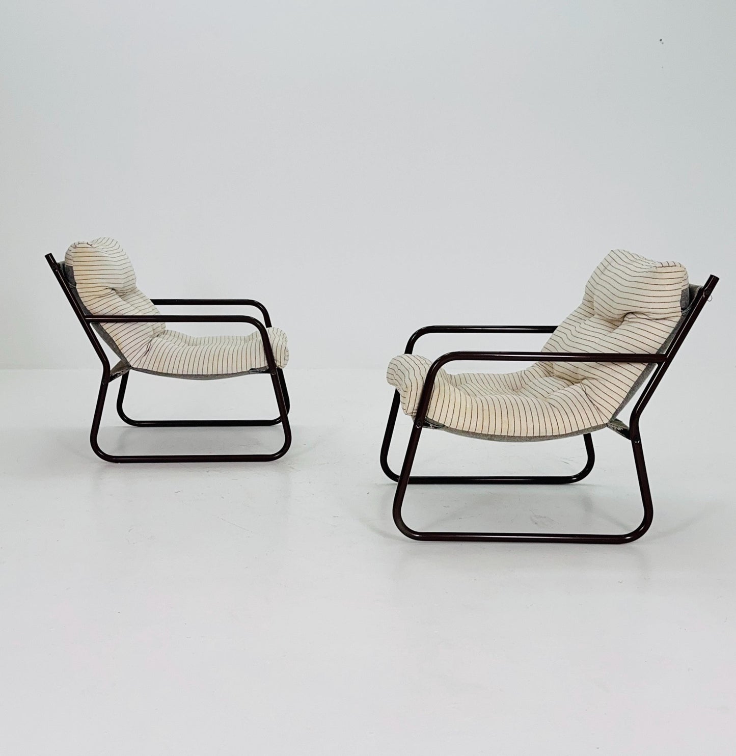 set of 2 Model Pixi Version lounge armchairs by Gillis Lundgren for Ikea, 1970s
