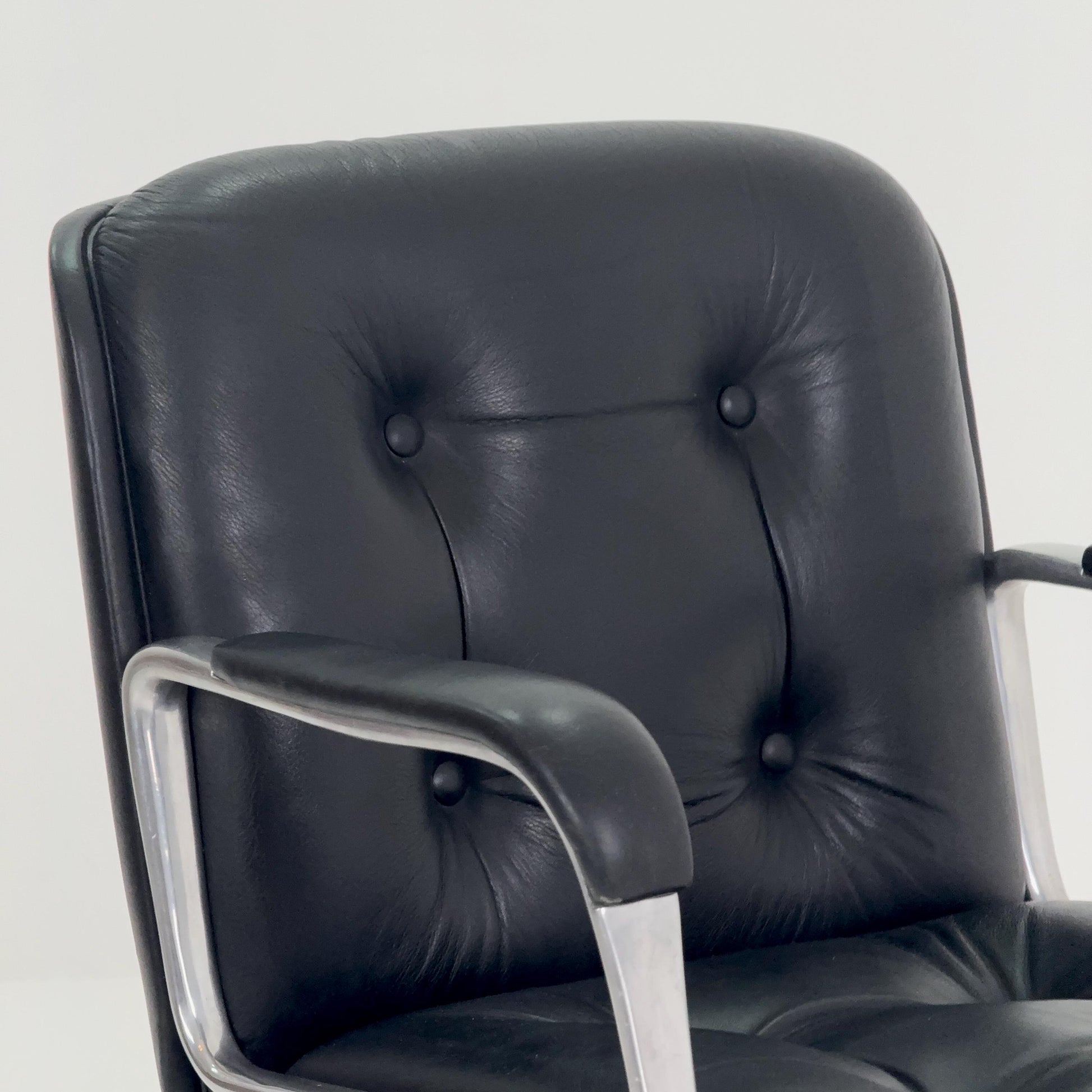 Mid Century Executive Swivel Desk Chair by Osvaldo Borsani for Blaha, 1980s