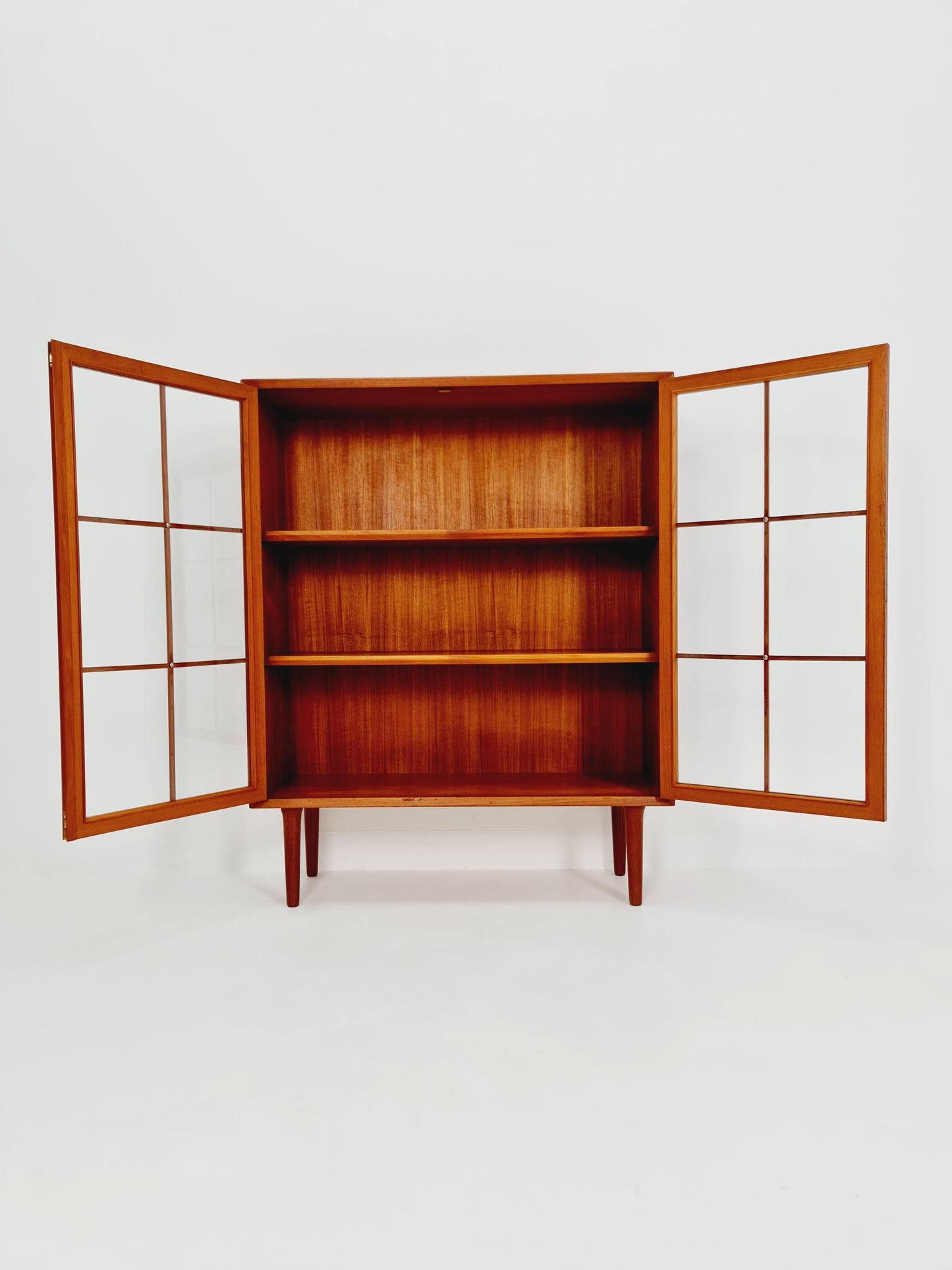 Vintage Mid century Danish Highboard Showcase by Lyby Møbler, Denmark, 1960s