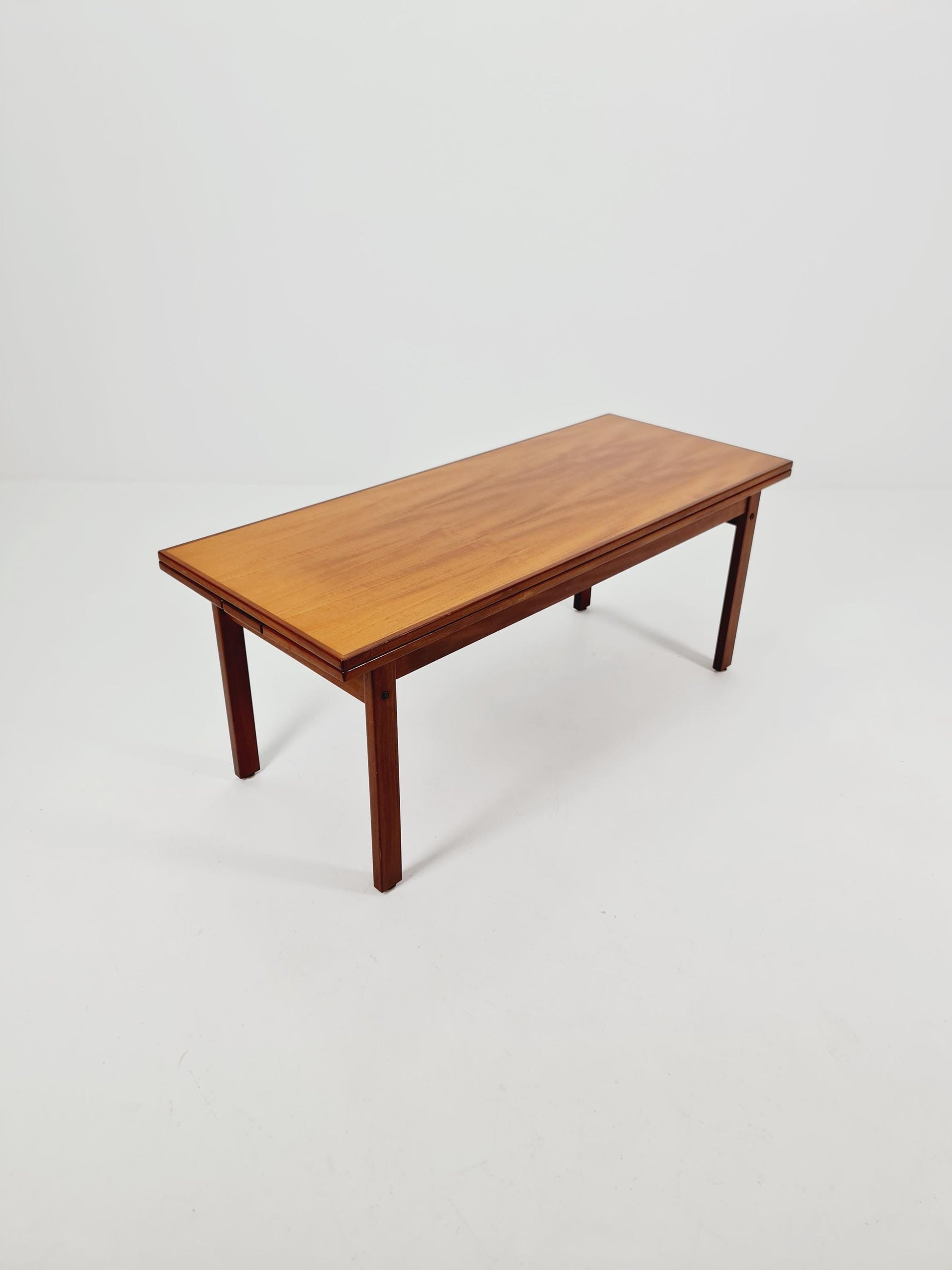 Swedish Teak Coffee Table Elvator by Erik Wortz For Ikea 1960s