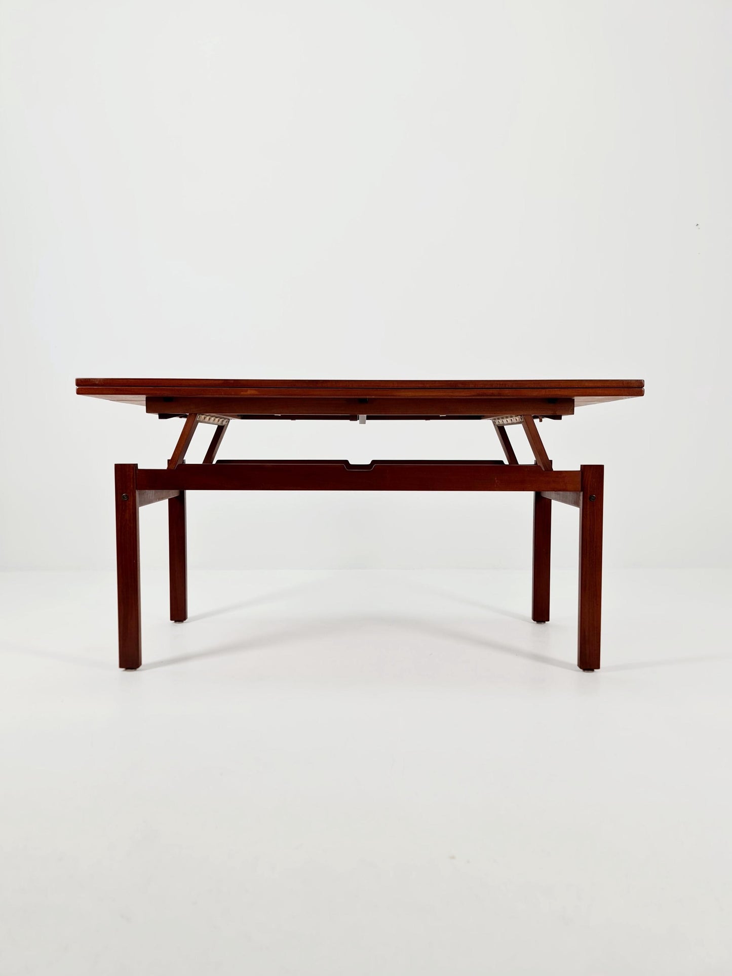 Swedish Teak Coffee Table Elvator by Erik Wortz For Ikea 1960s
