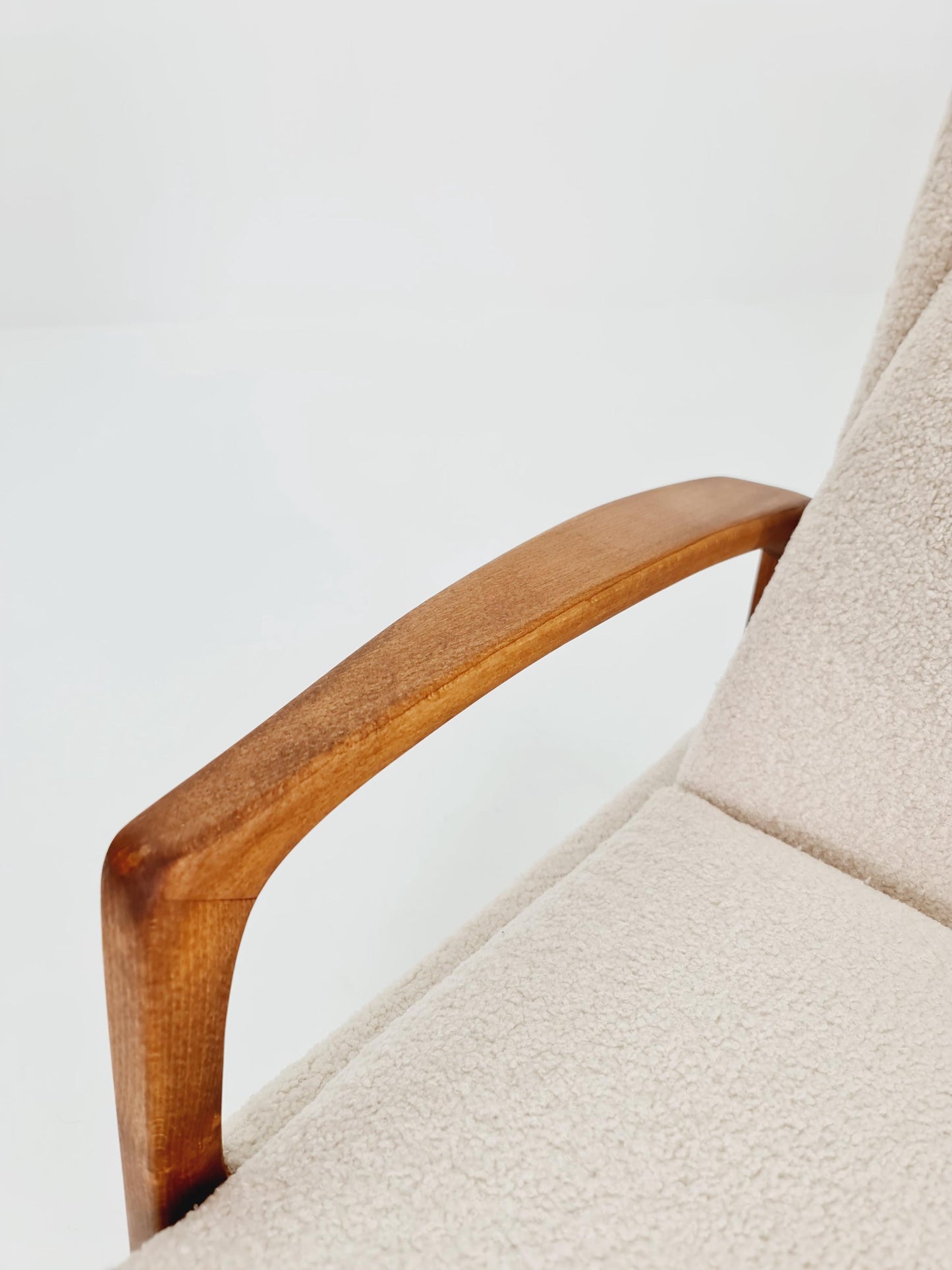 German Lounge Chair with foot Rest , 1940s