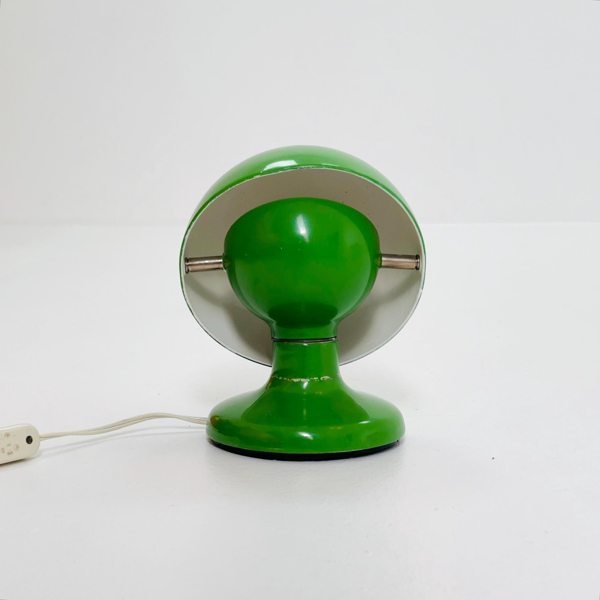 Mid Century Space Age Yellow “Jucker 147” Table Lamp by Tobia & Afra Scarpa for Flos, Italy, 1960s