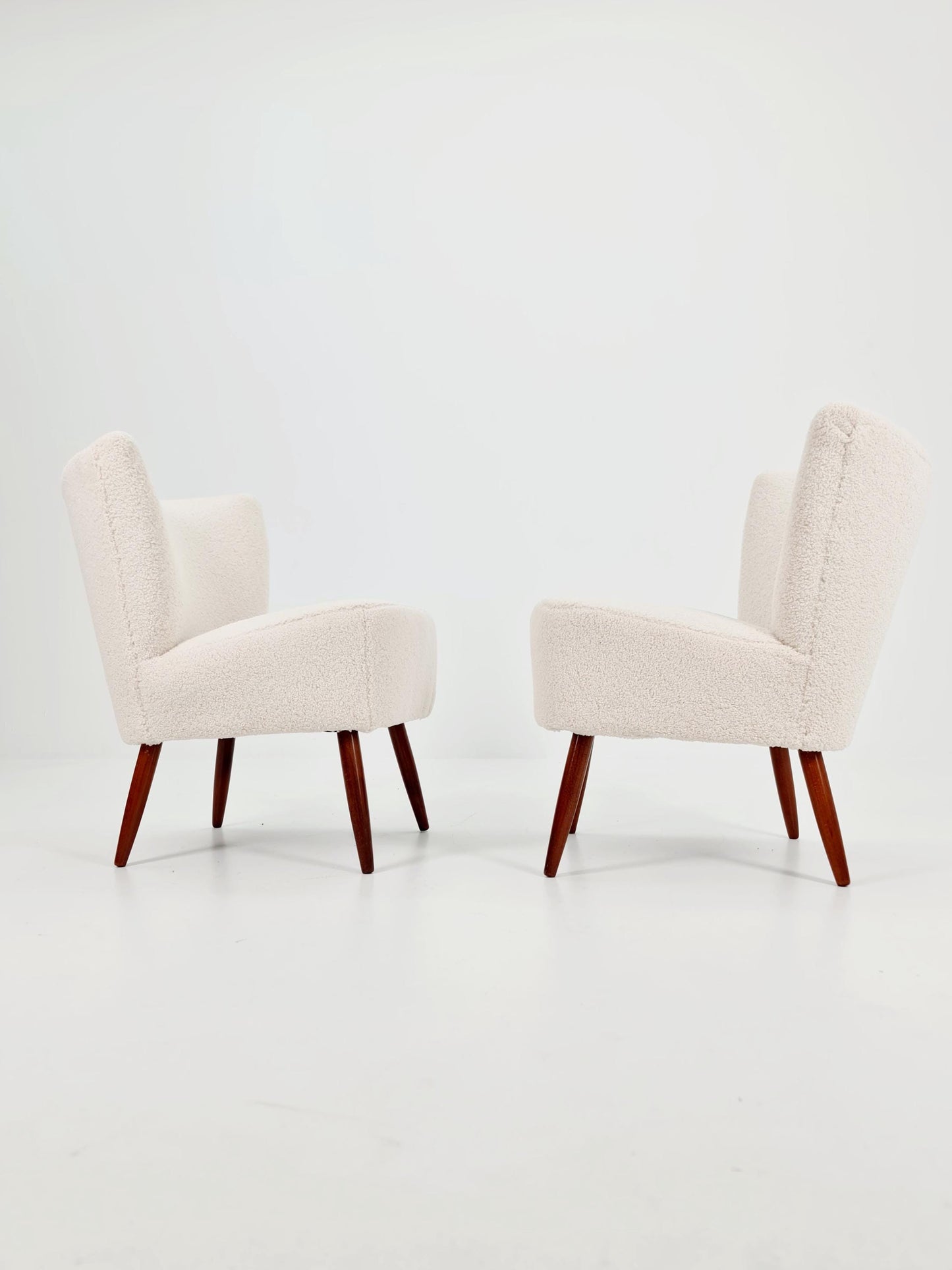 Midcentury German Cocktail Chair Rockabilly Set of 2 ,1950s