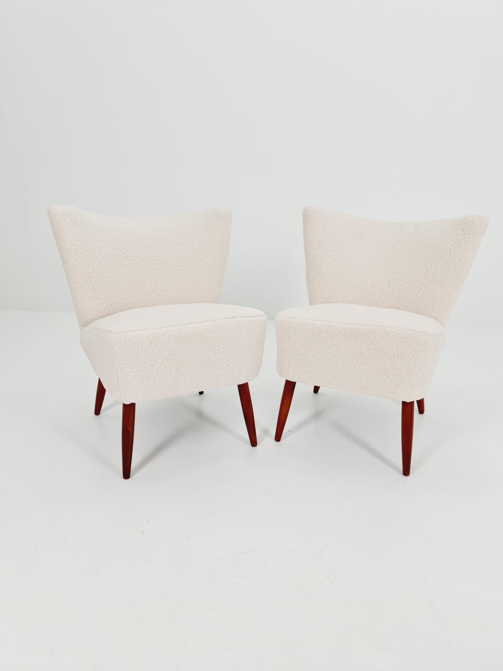 Midcentury German Cocktail Chair Rockabilly Set of 2 ,1950s