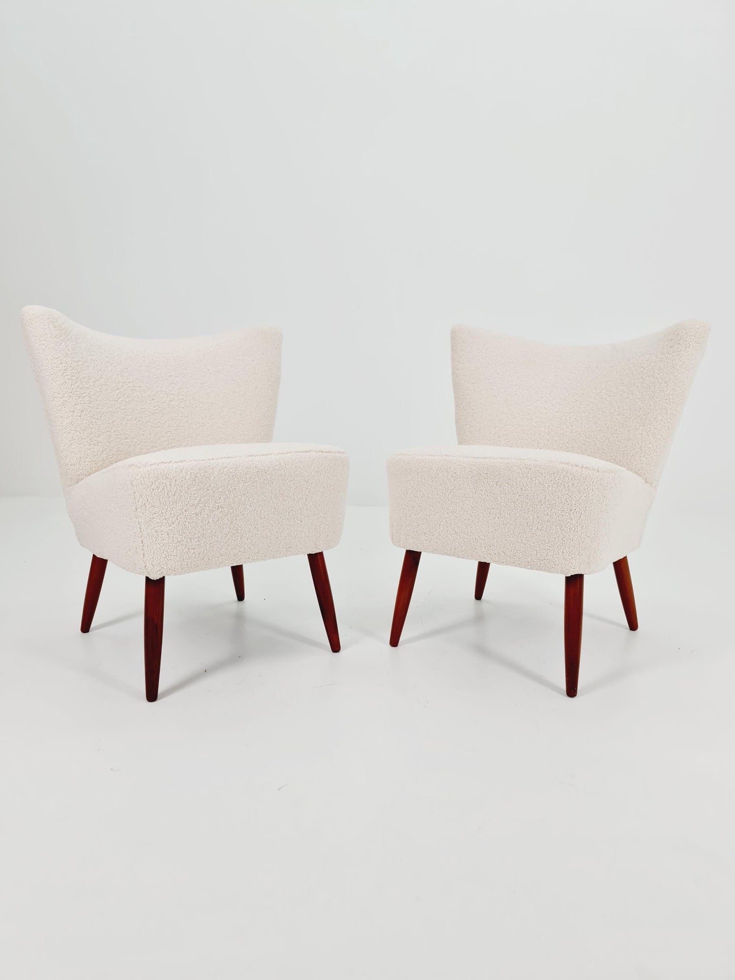 Midcentury German Cocktail Chair Rockabilly Set of 2 ,1950s