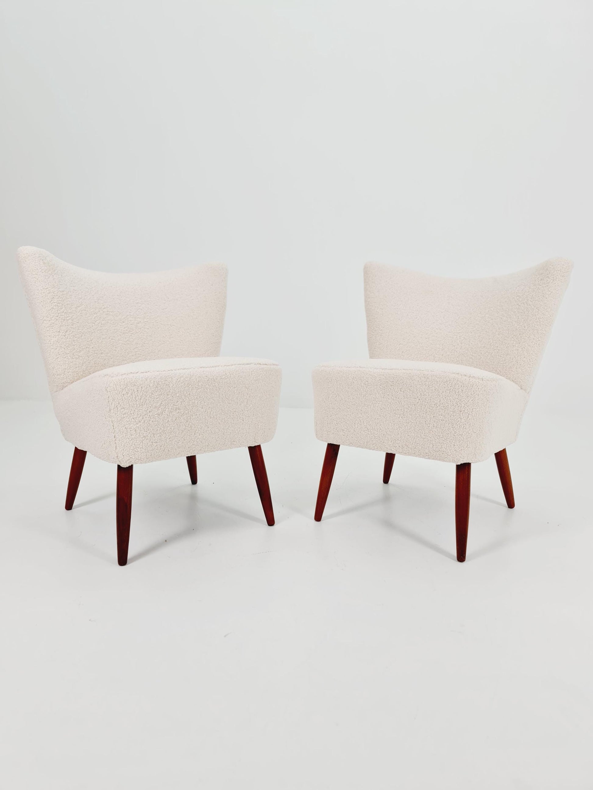 Midcentury German Cocktail Chair Rockabilly Set of 2 ,1950s