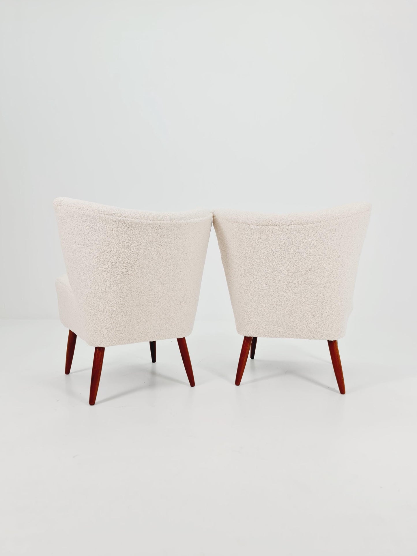 Midcentury German Cocktail Chair Rockabilly Set of 2 ,1950s