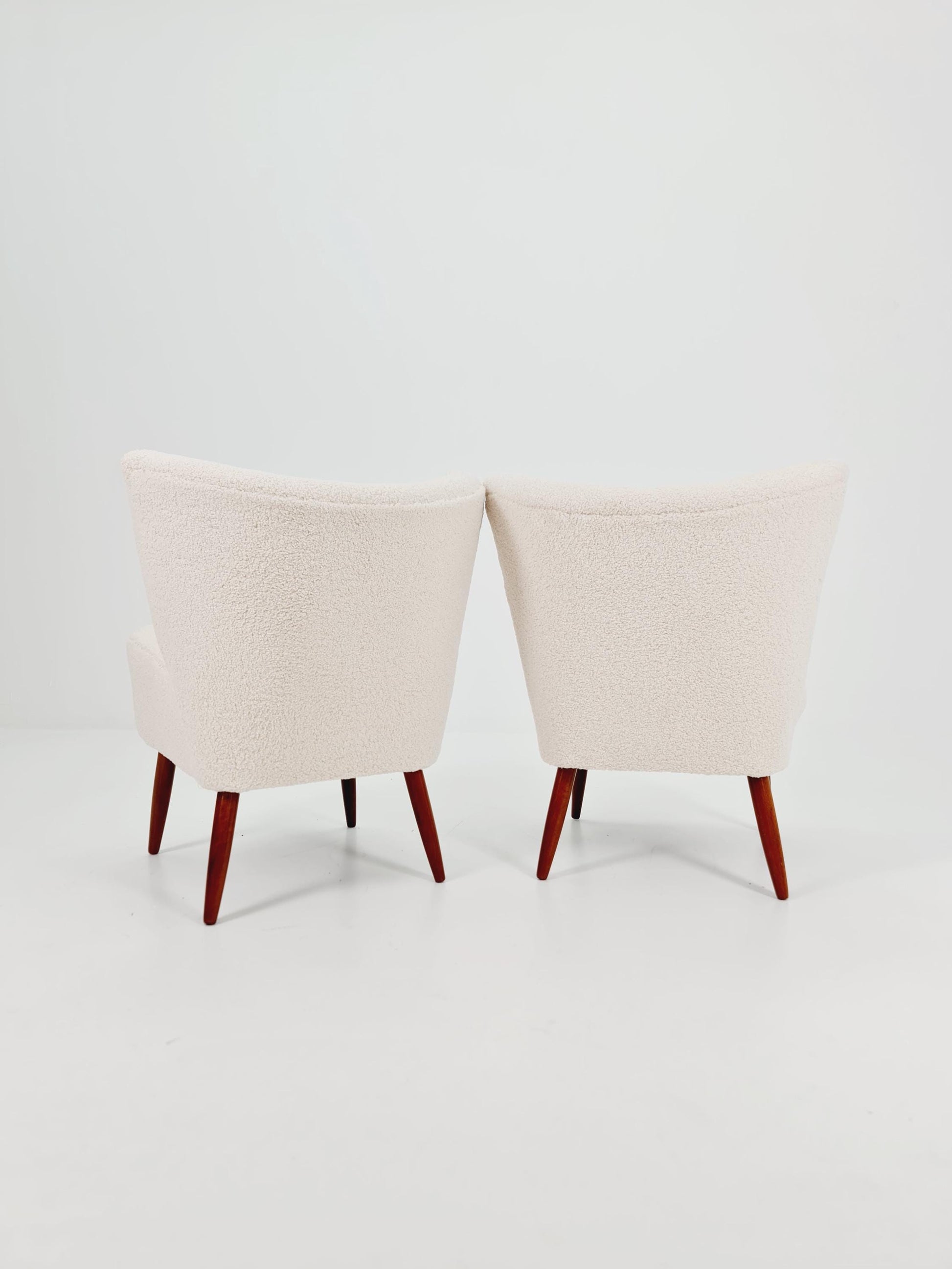 Midcentury German Cocktail Chair Rockabilly Set of 2 ,1950s