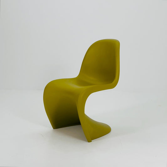 1 of 2 Orginal Limited Edition Verner Panton chair in Mustard ABS germany by Vitra 2012