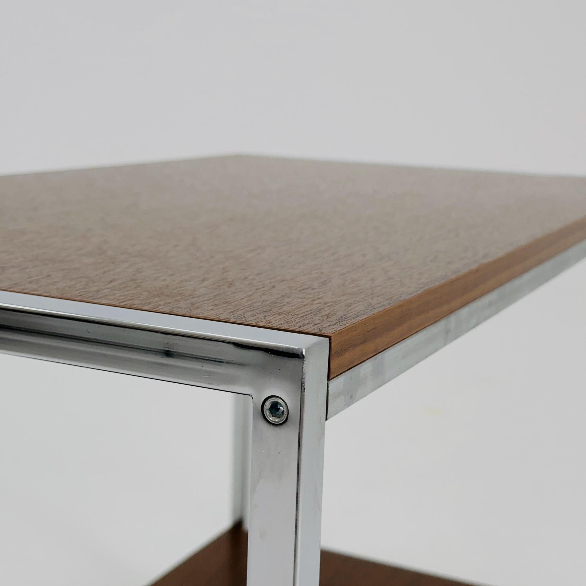 Mid-Century Bauhaus coffee table & Trolly 1970s Germany