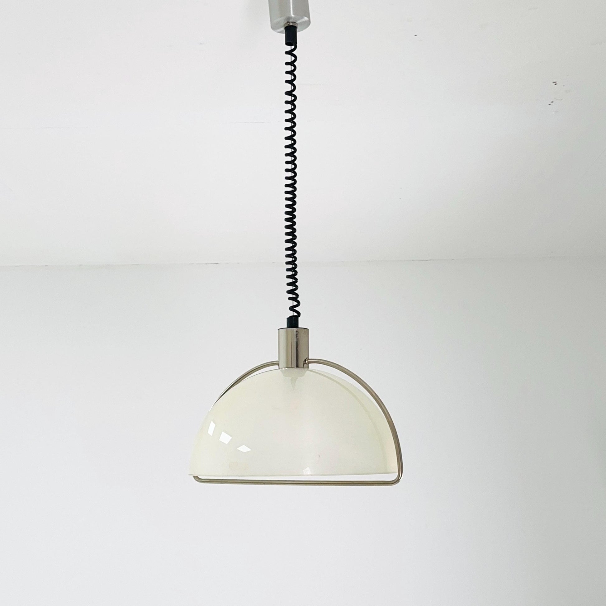 Space age pendant lamp designed by Harvey Guzzini, Italy, 1970s