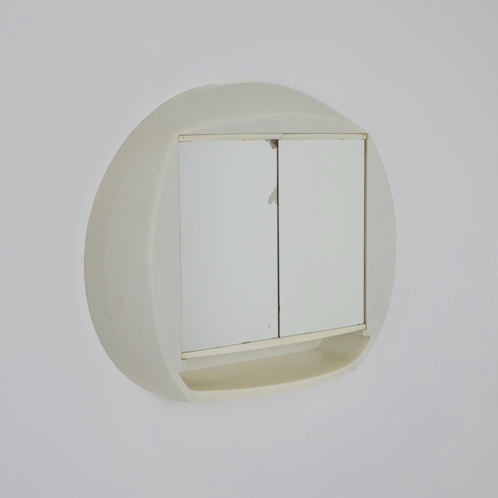 Mid century Space Age backlit Bathroom Cabinet by Allibert, France, 1970s