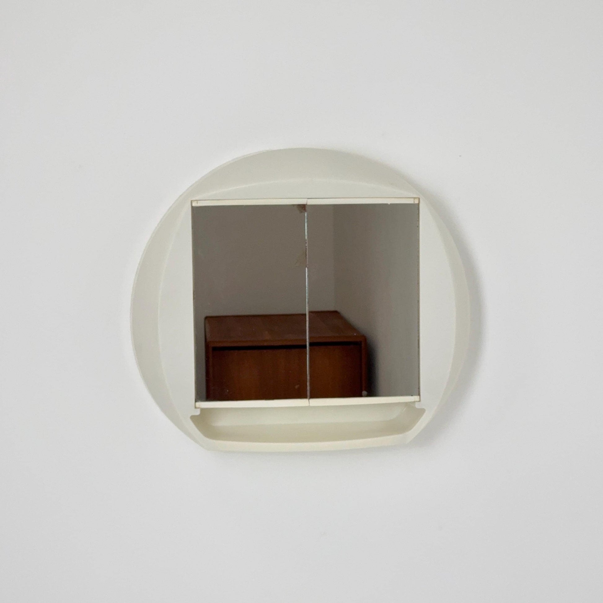 Mid century Space Age backlit Bathroom Cabinet by Allibert, France, 1970s