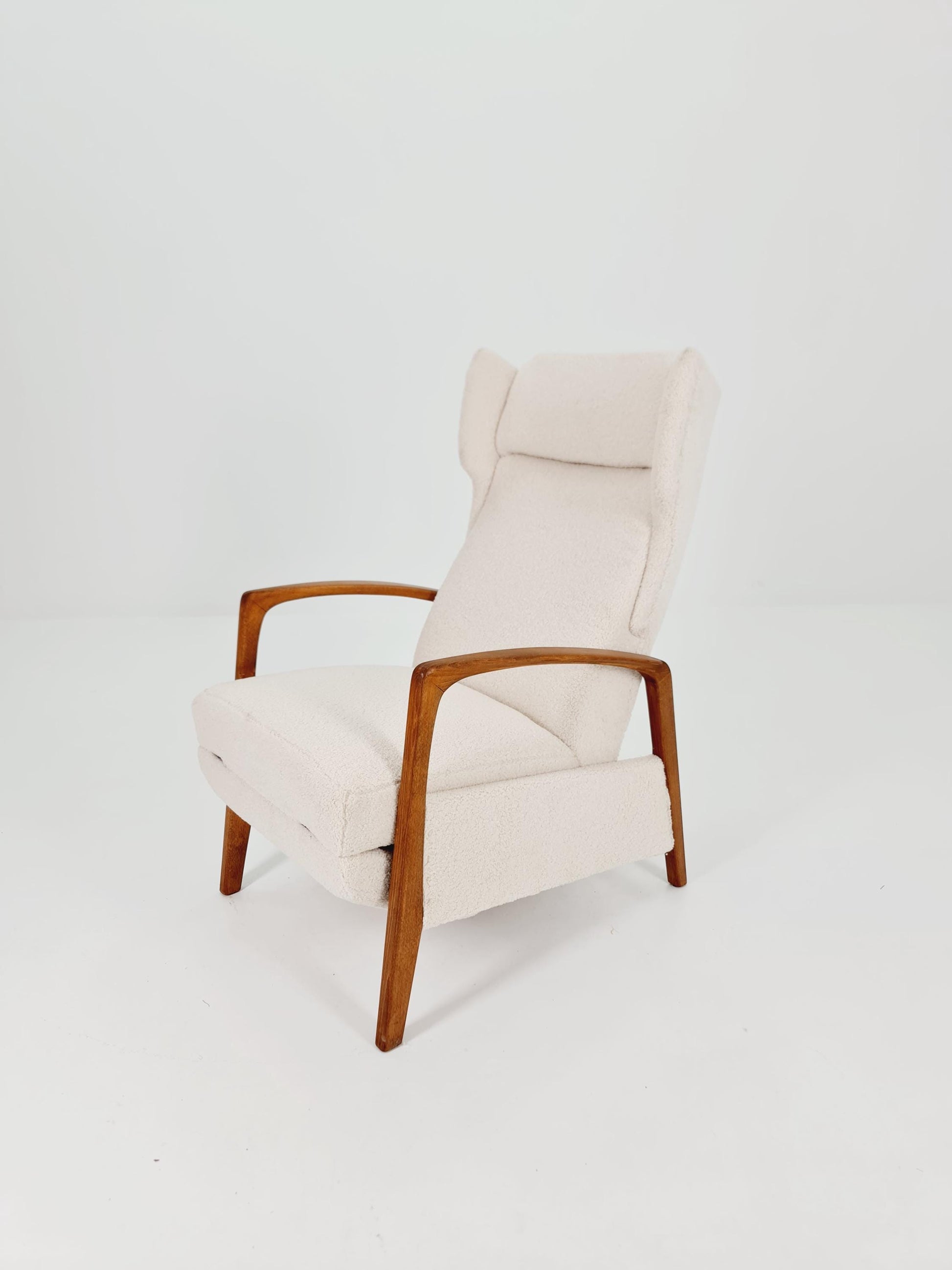 German Lounge Chair with foot Rest , 1940s