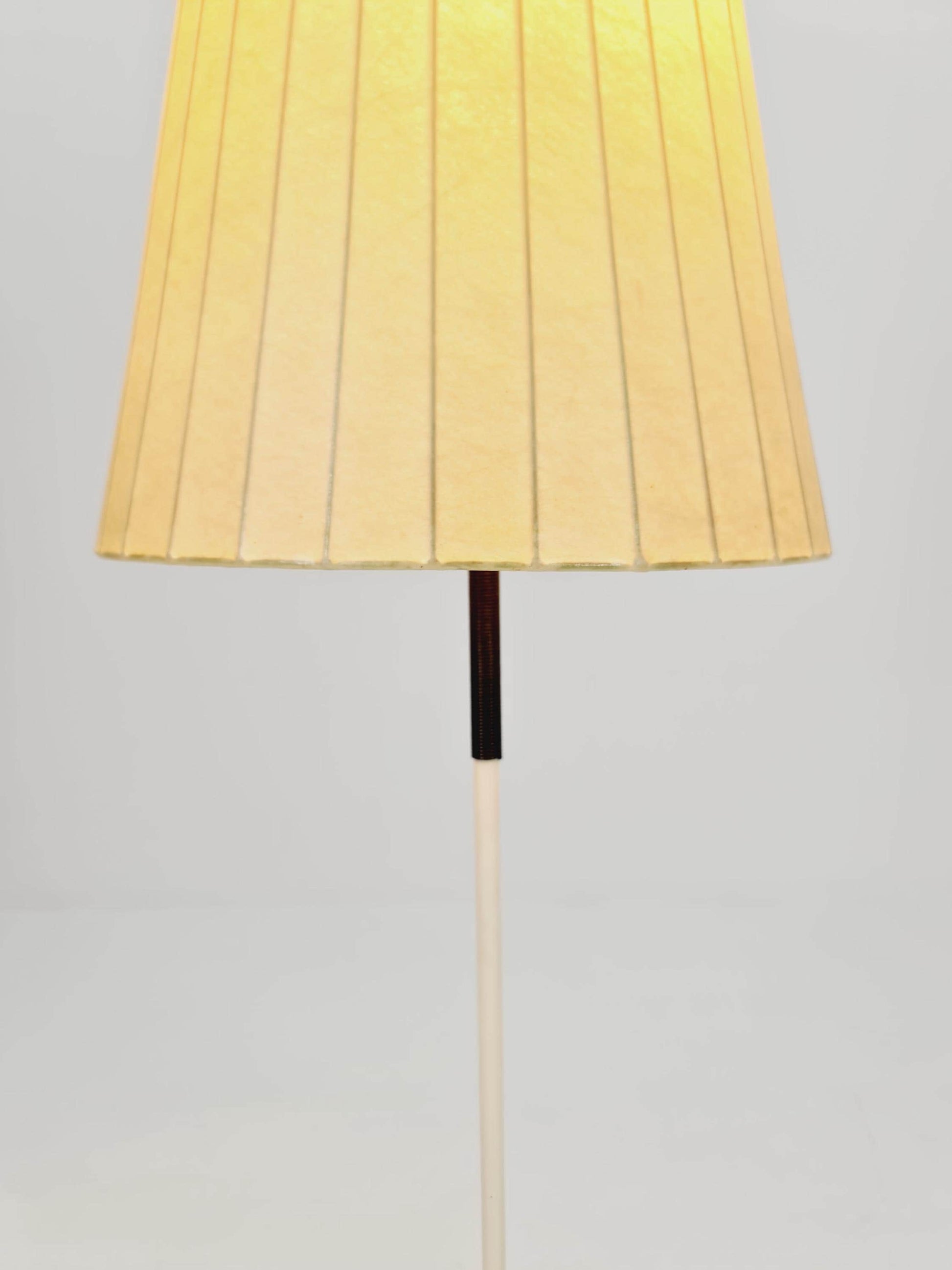 Mid century Super rare brass & Cocoon Floor lamp by Achille Castiglioni, Italy, 1960s