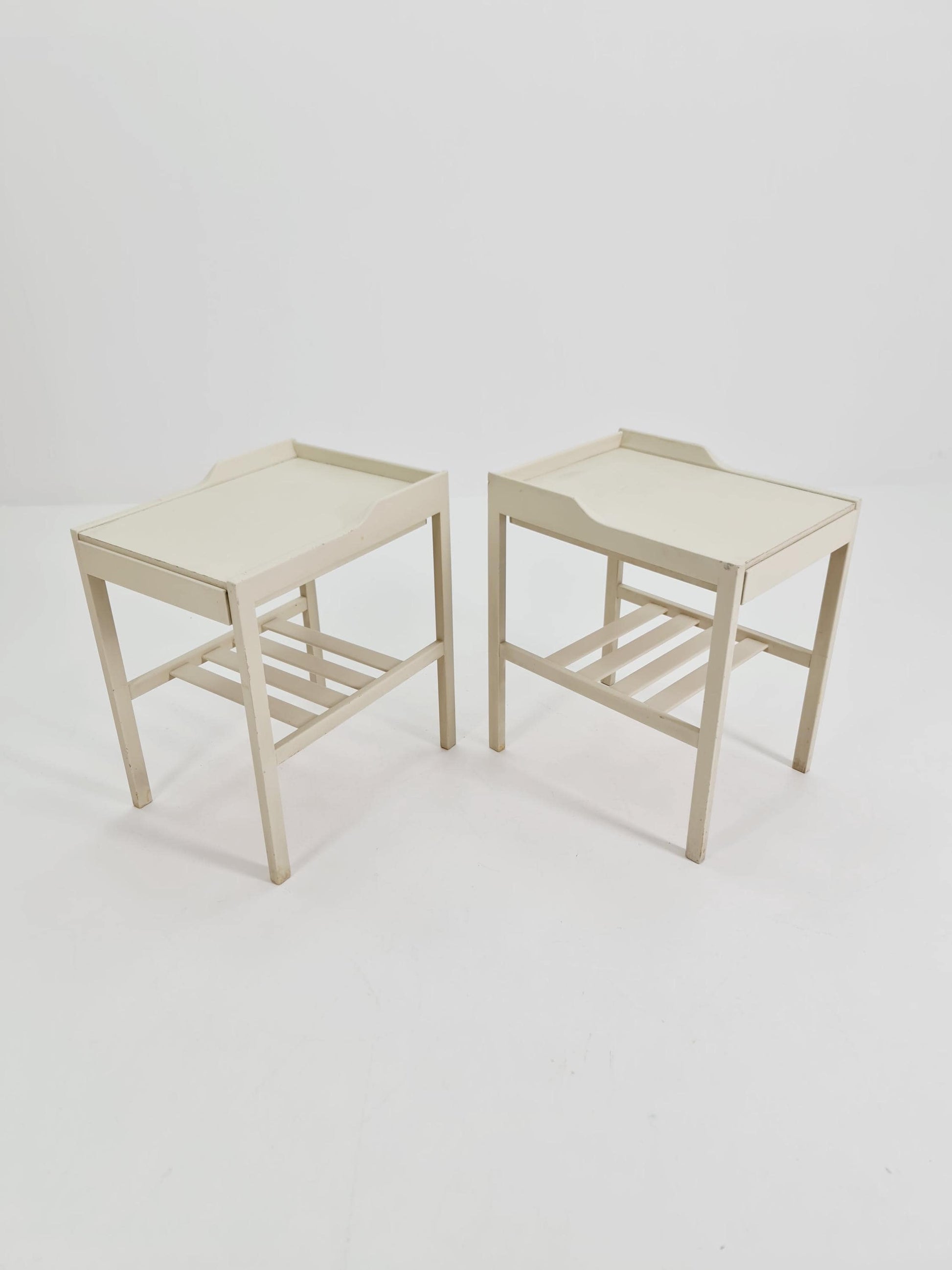 Swedish nightstands mid century design by Bertil Fridhagen for Bodafors ,1960