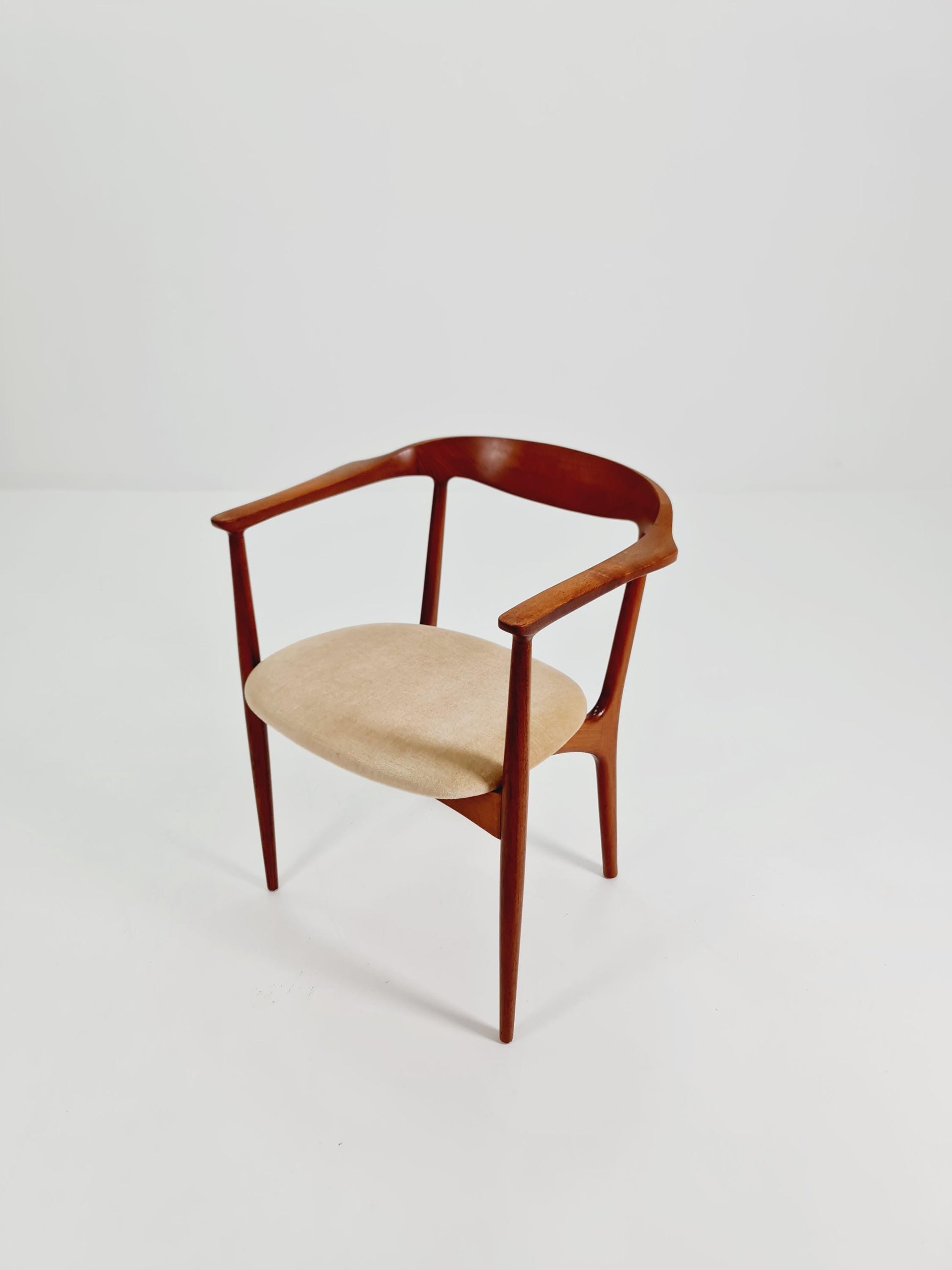 Super Rare Mid Century Danish Teak Armchair , 1960s