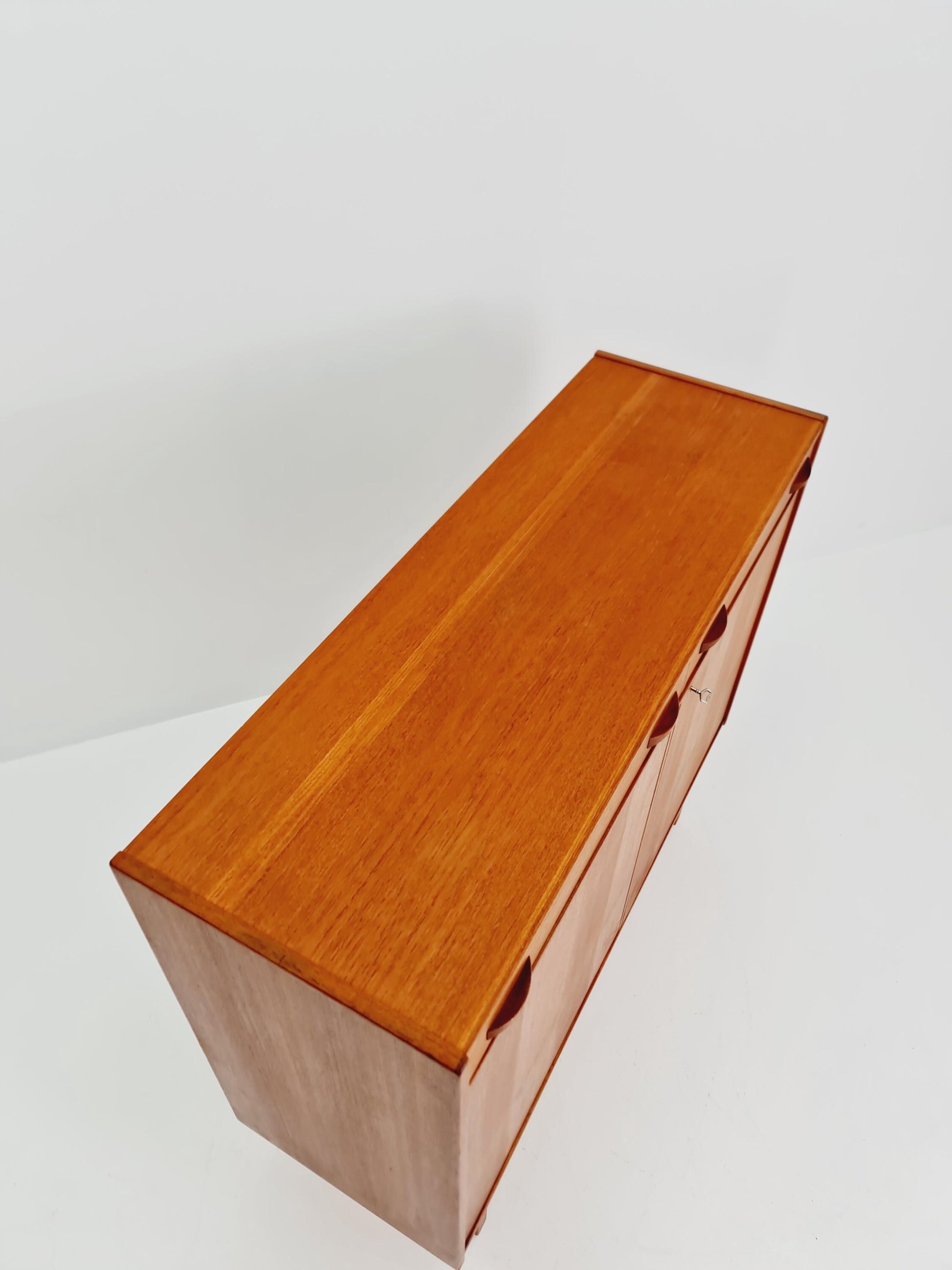 Mid century Swedish Teak Highboard by Tage Olofsson for Ulferts, 1960s