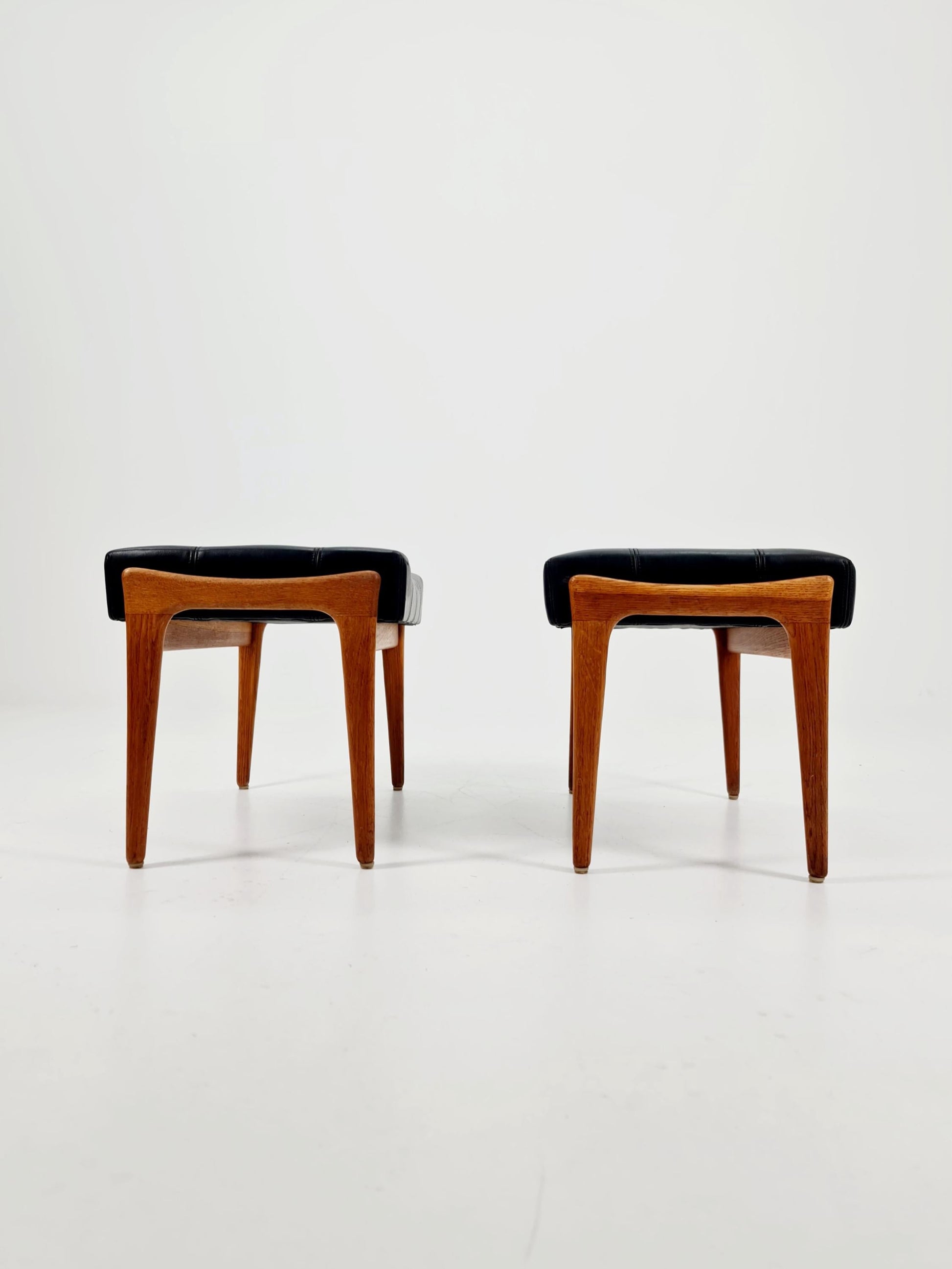 1 of 2 Mid century modern danish ottoman/stool for Bröderna Anderssons 1960s
